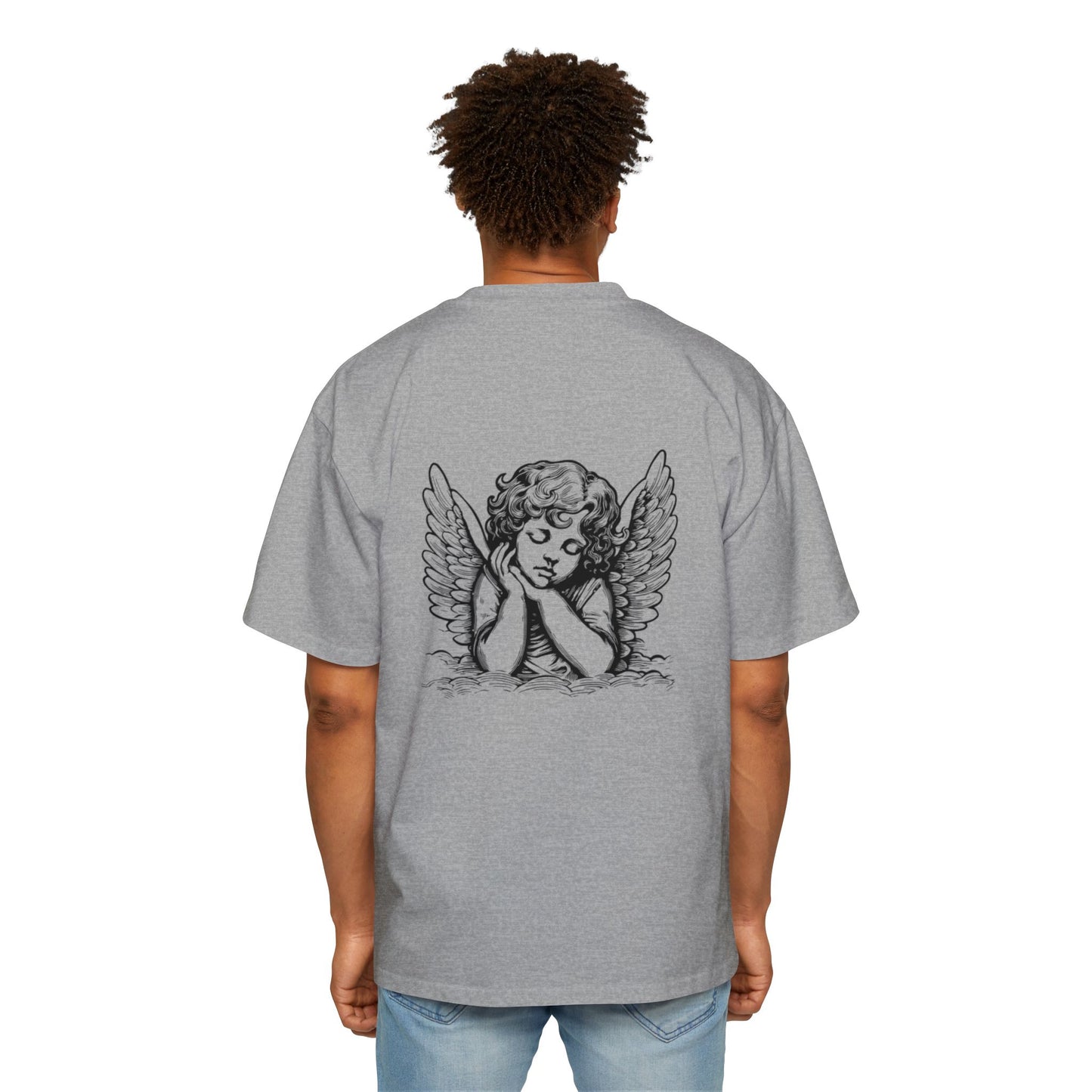 Men's "God Is Bigger Than Your Fear" Overside Tee