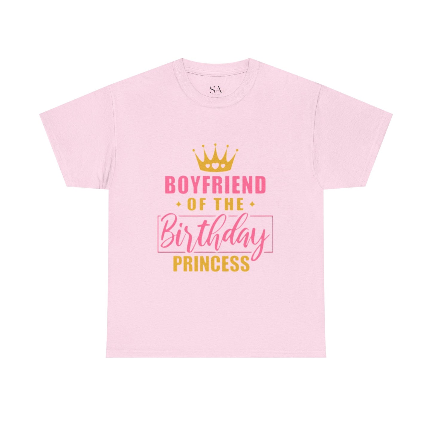Boyfriend Of The Birthday Princes Unisex T-Shirt