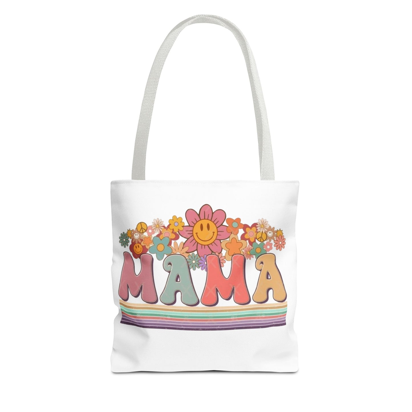 Colorful Floral Mama Tote Bag