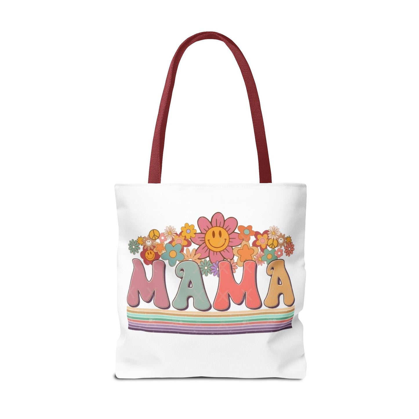 Colorful Floral Mama Tote Bag
