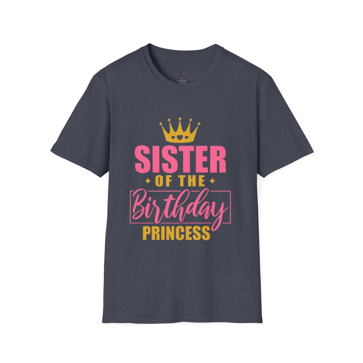 Sister Of The Birthday Princess Unisex T-Shirt