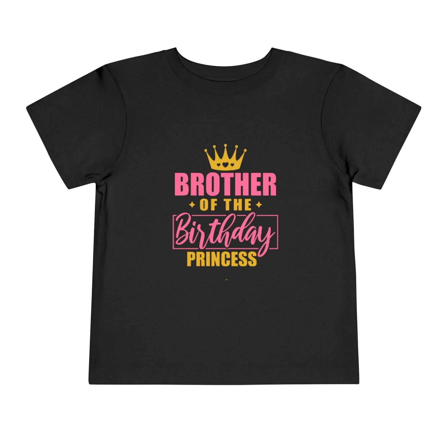Brother of the Birthday Princess Toddler Tee - Cute Party Shirt for Celebrating Special Occasions