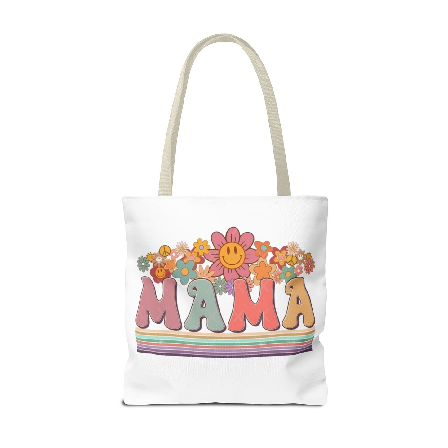 Colorful Floral Mama Tote Bag