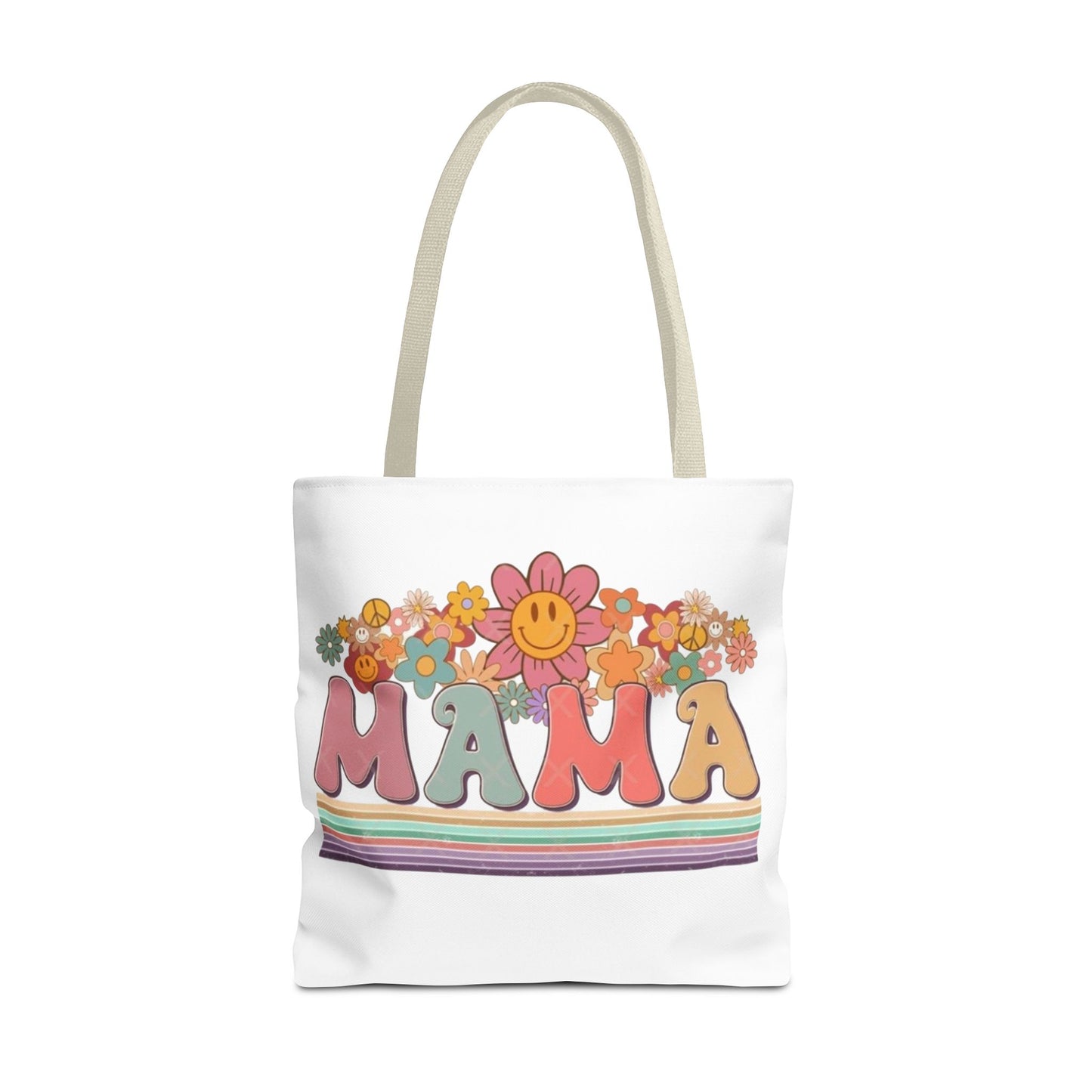 Colorful Floral Mama Tote Bag