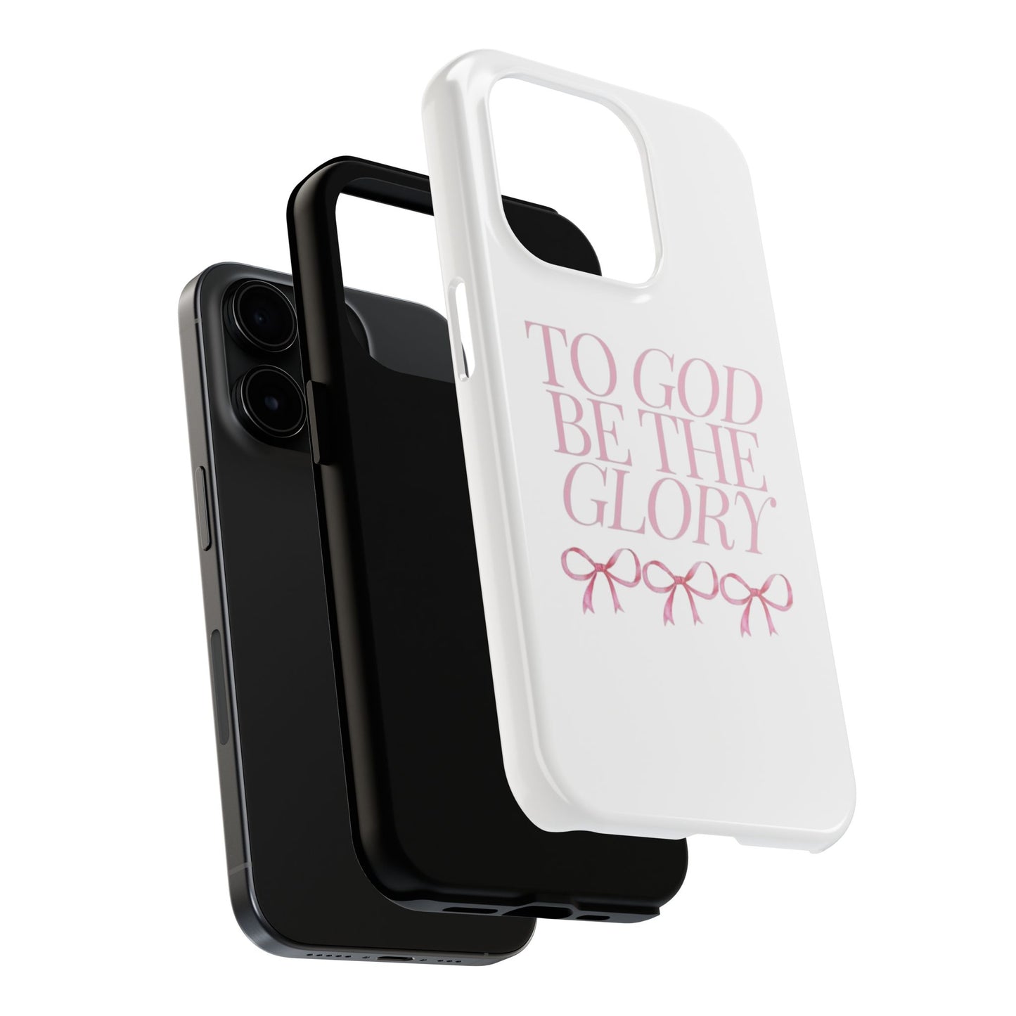 To God Be The Glory Phone Case 🎀