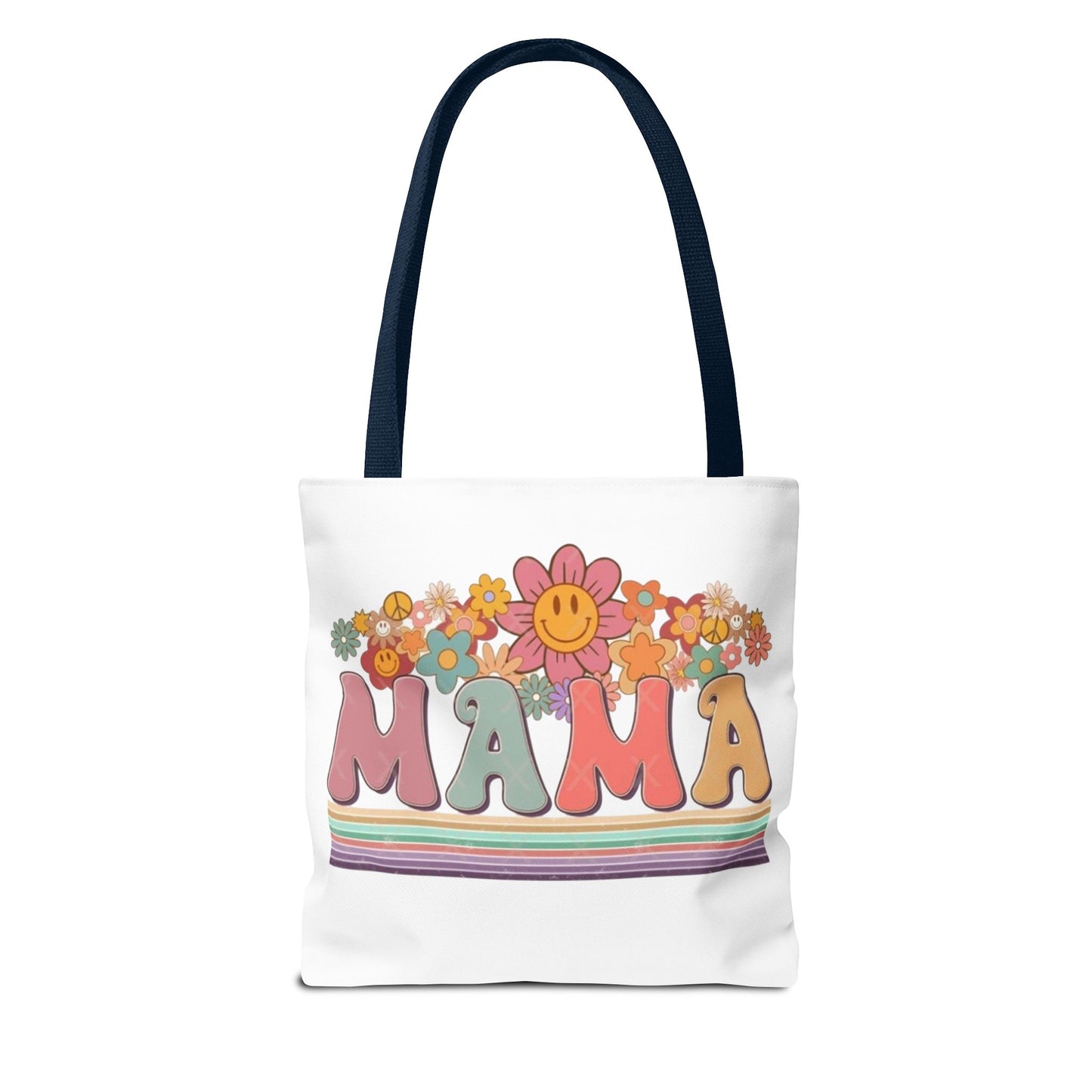 Colorful Floral Mama Tote Bag