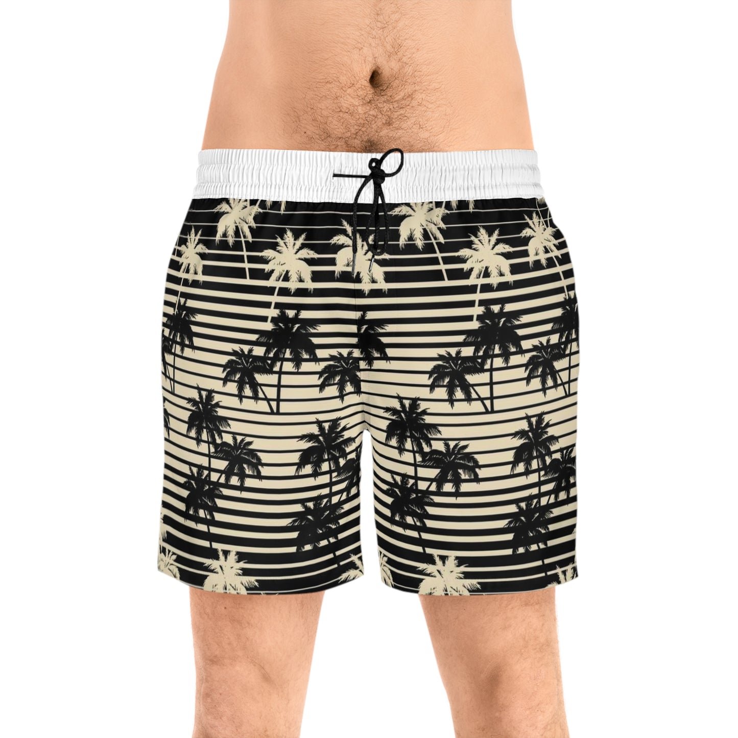 Mens’s Dark Tropical Swim Shorts