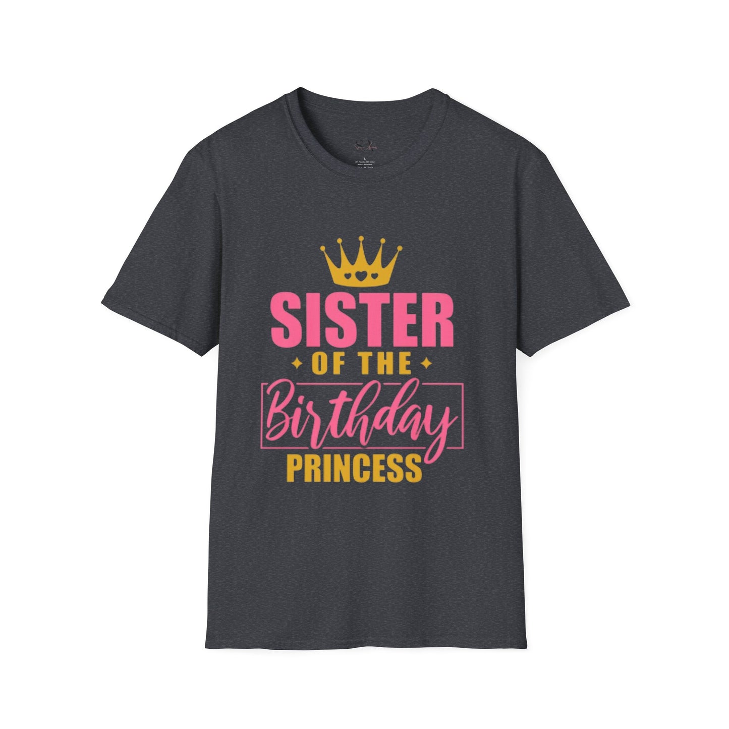 Sister Of The Birthday Princess Unisex T-Shirt
