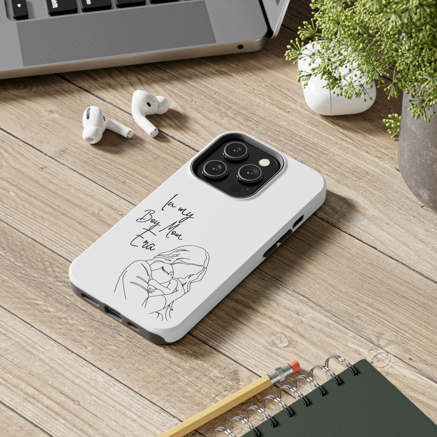 Boy Mom Era Phone Case