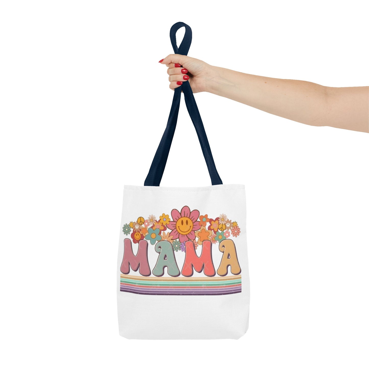 Colorful Floral Mama Tote Bag