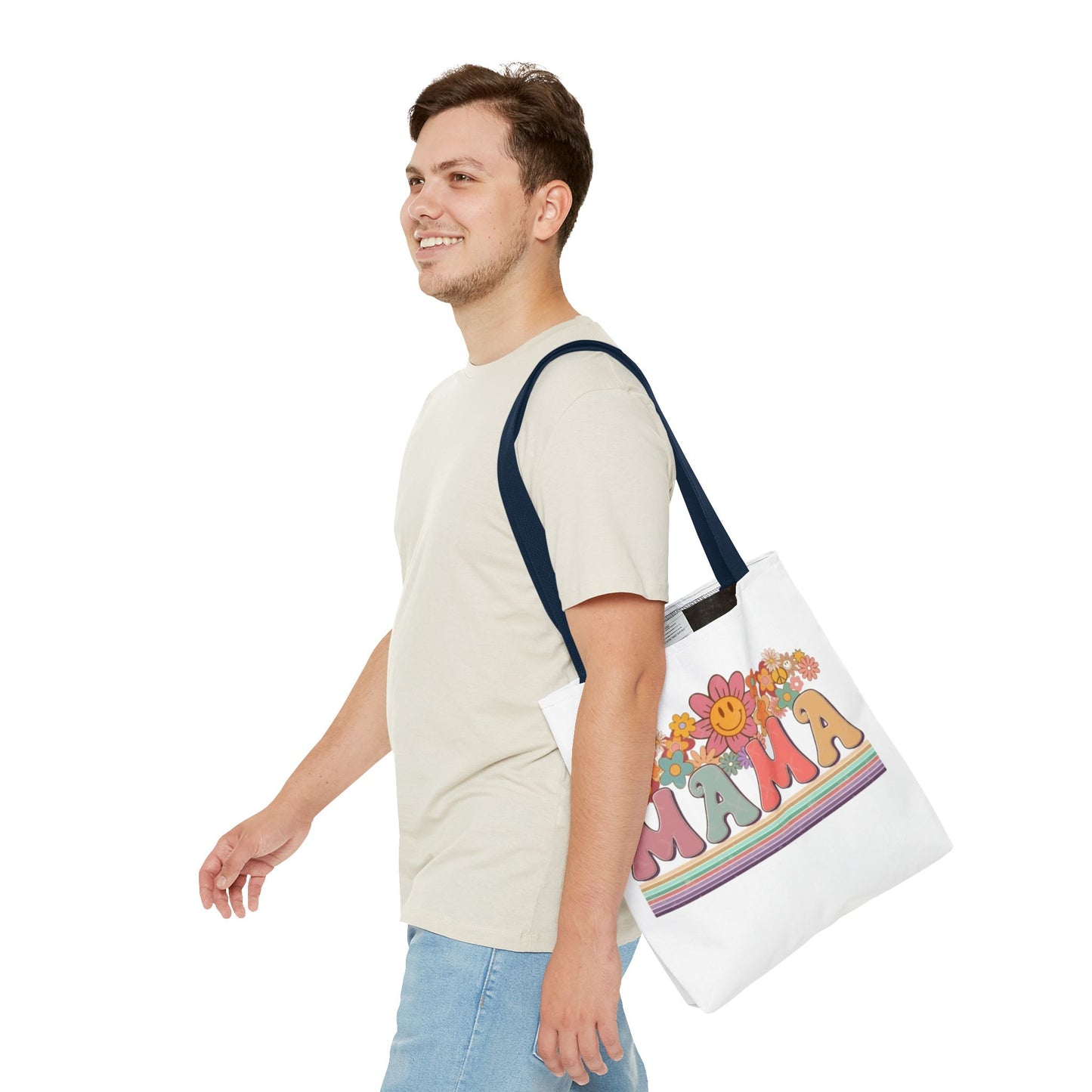 Colorful Floral Mama Tote Bag