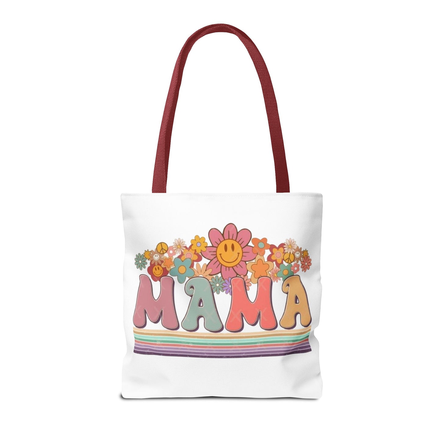 Colorful Floral Mama Tote Bag