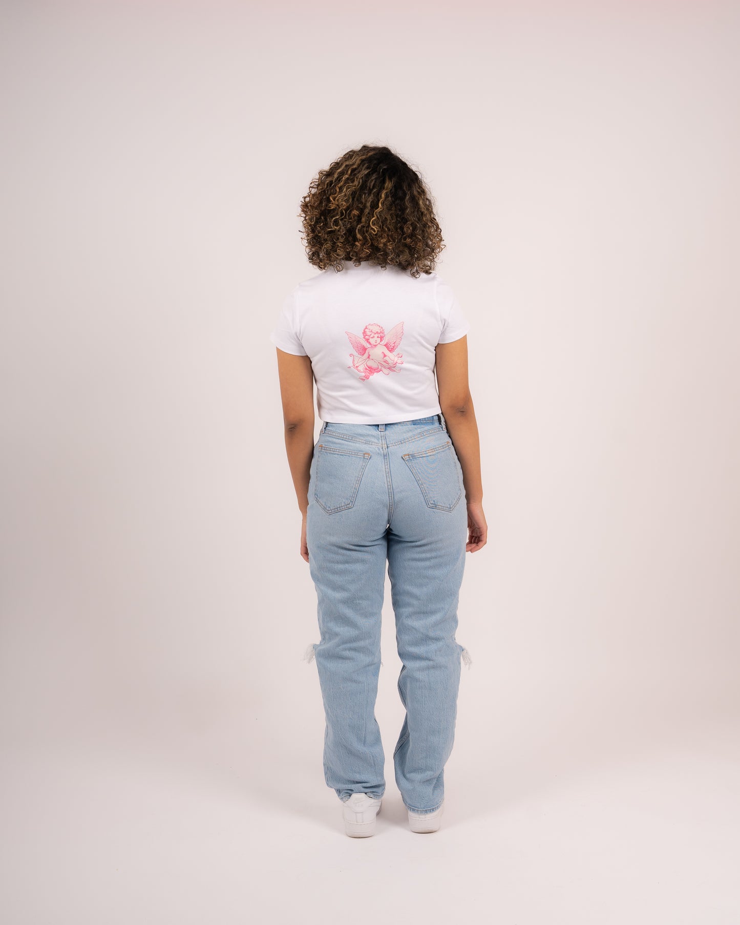 Sacred Angel Women's Cropped Tee