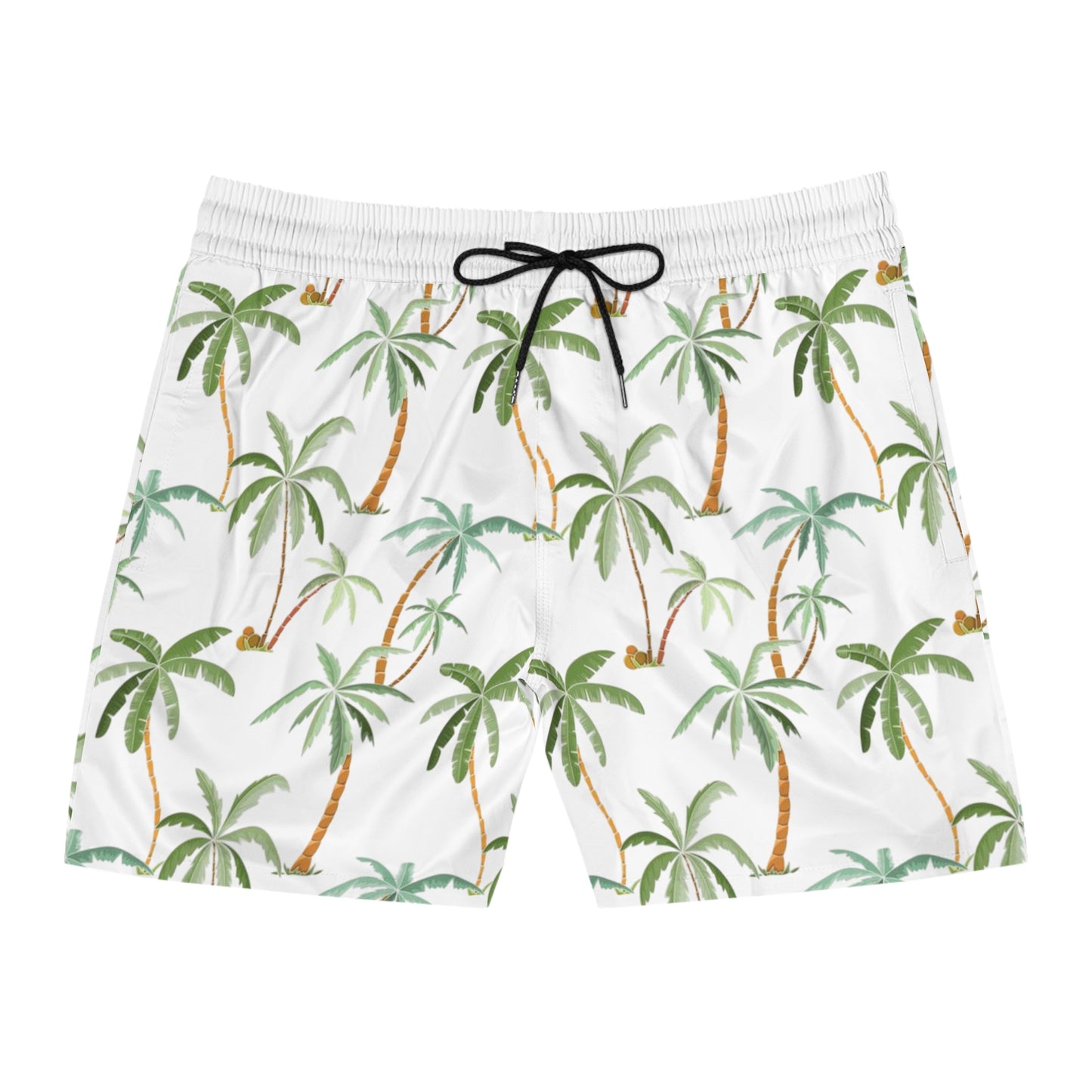 Men’s Tropical Palm Print Swim Shorts