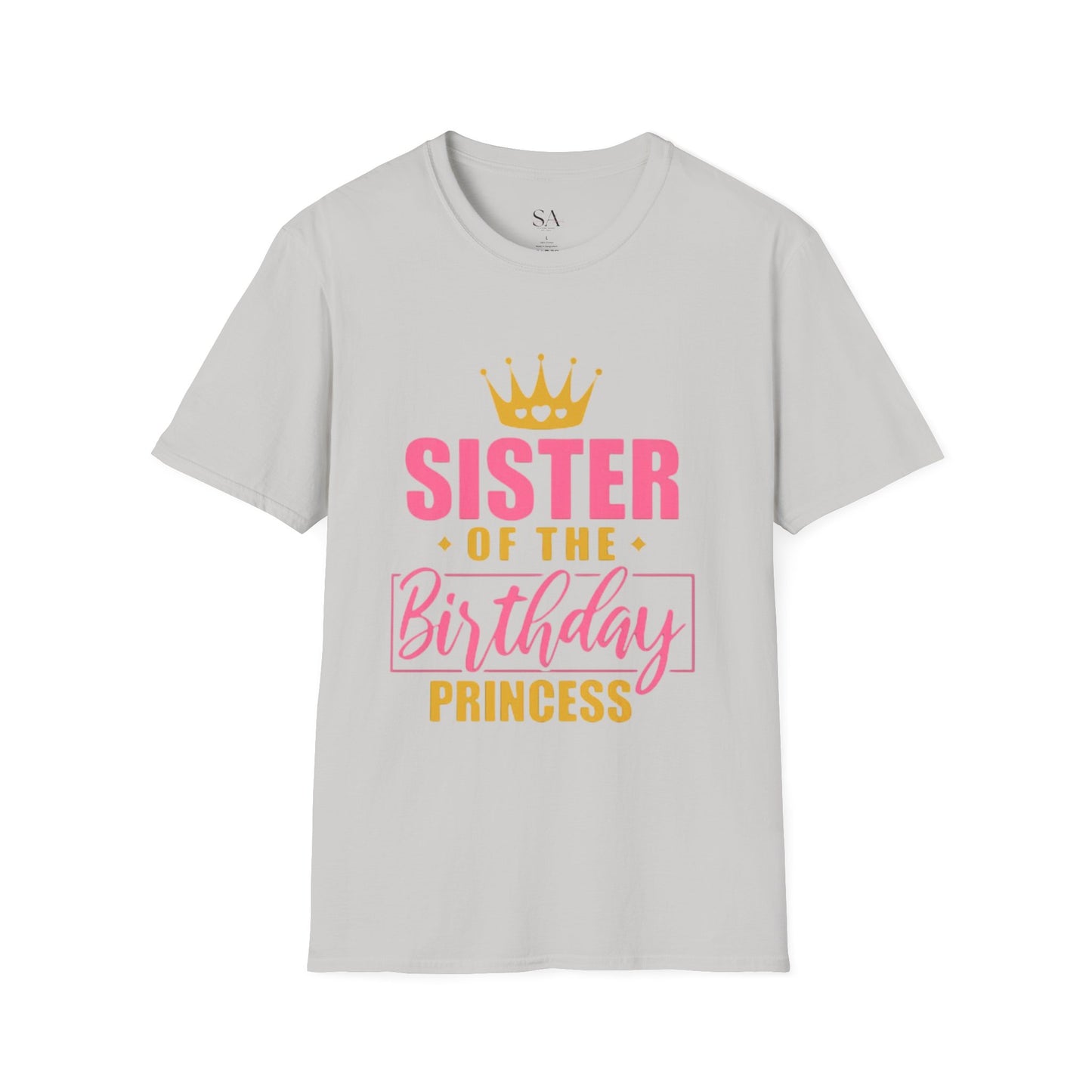 Sister Of The Birthday Princess Unisex T-Shirt