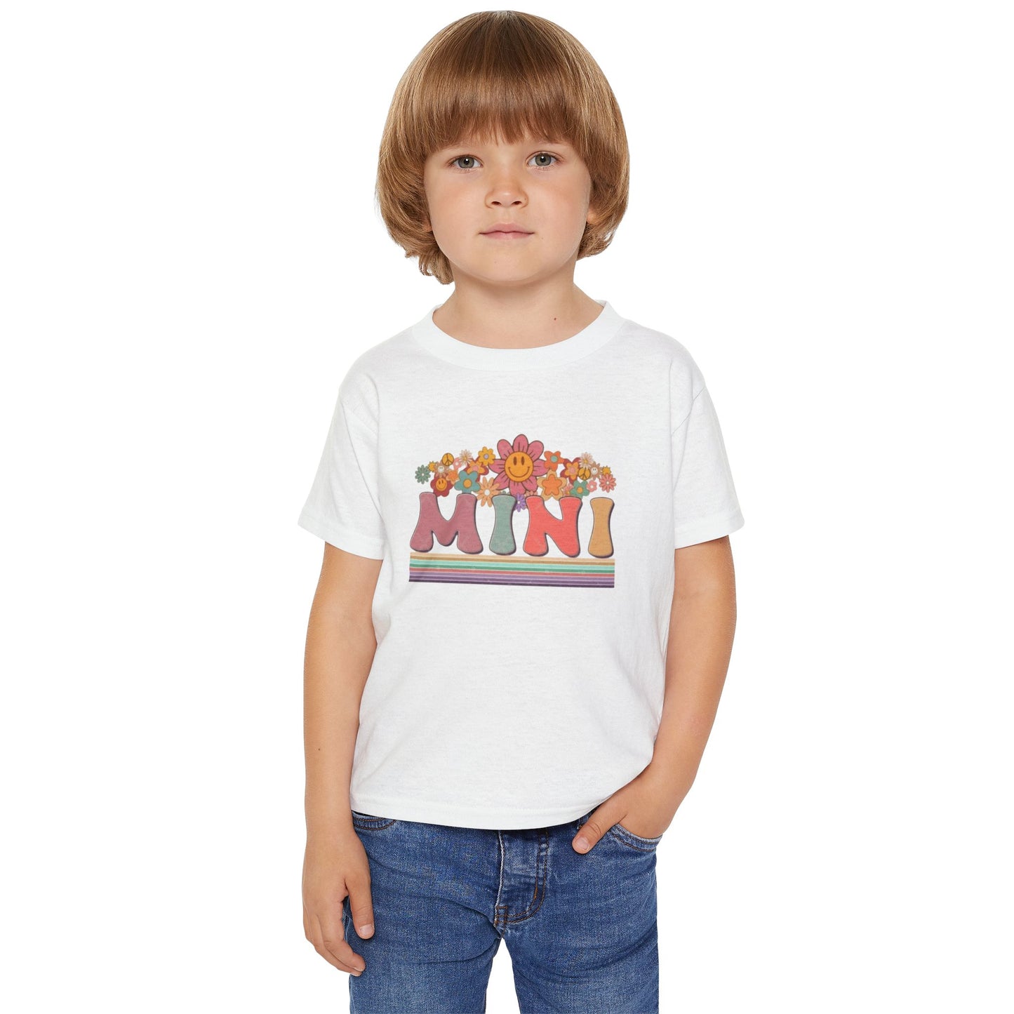Floral “Mini” Toddler T-Shirt