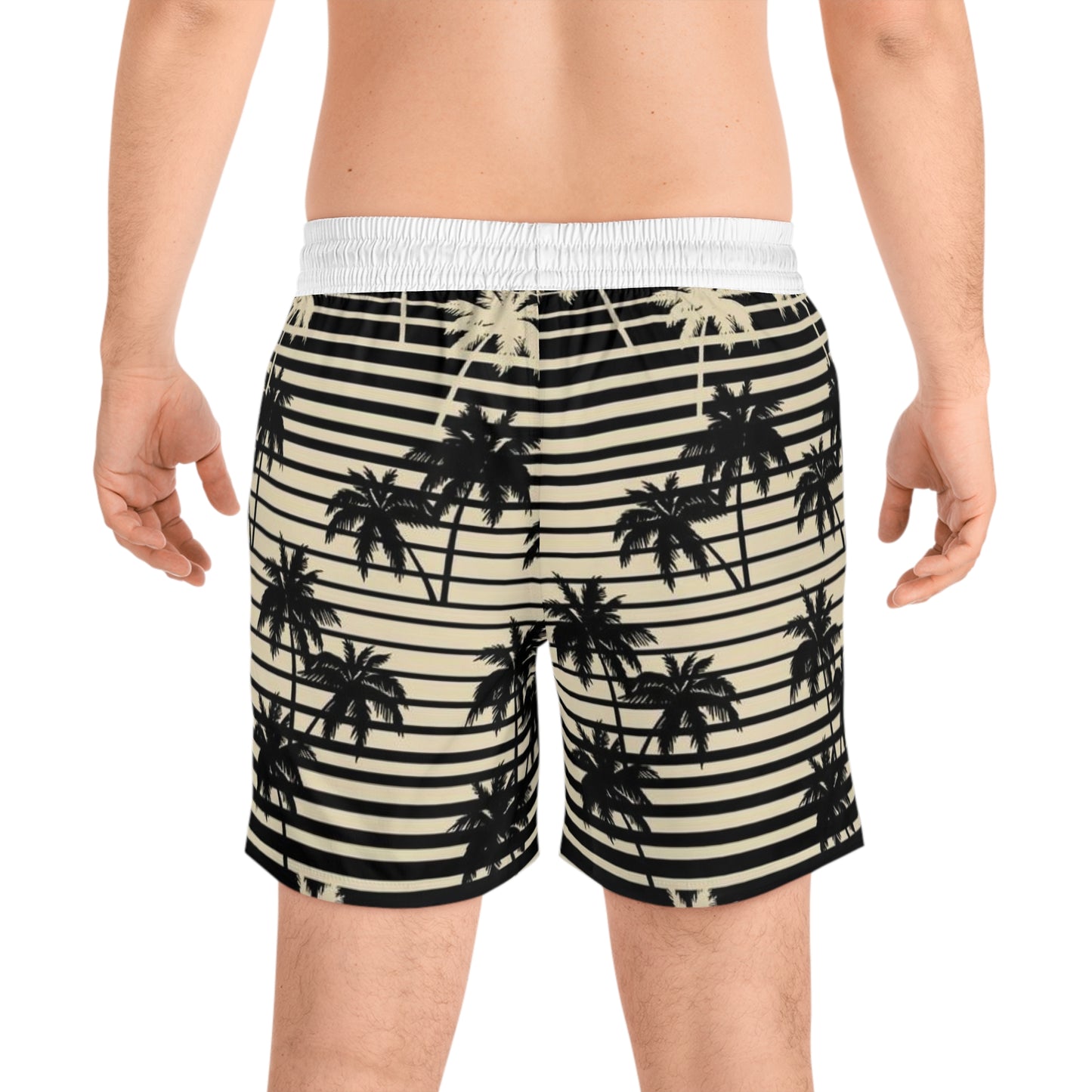 Mens’s Dark Tropical Swim Shorts