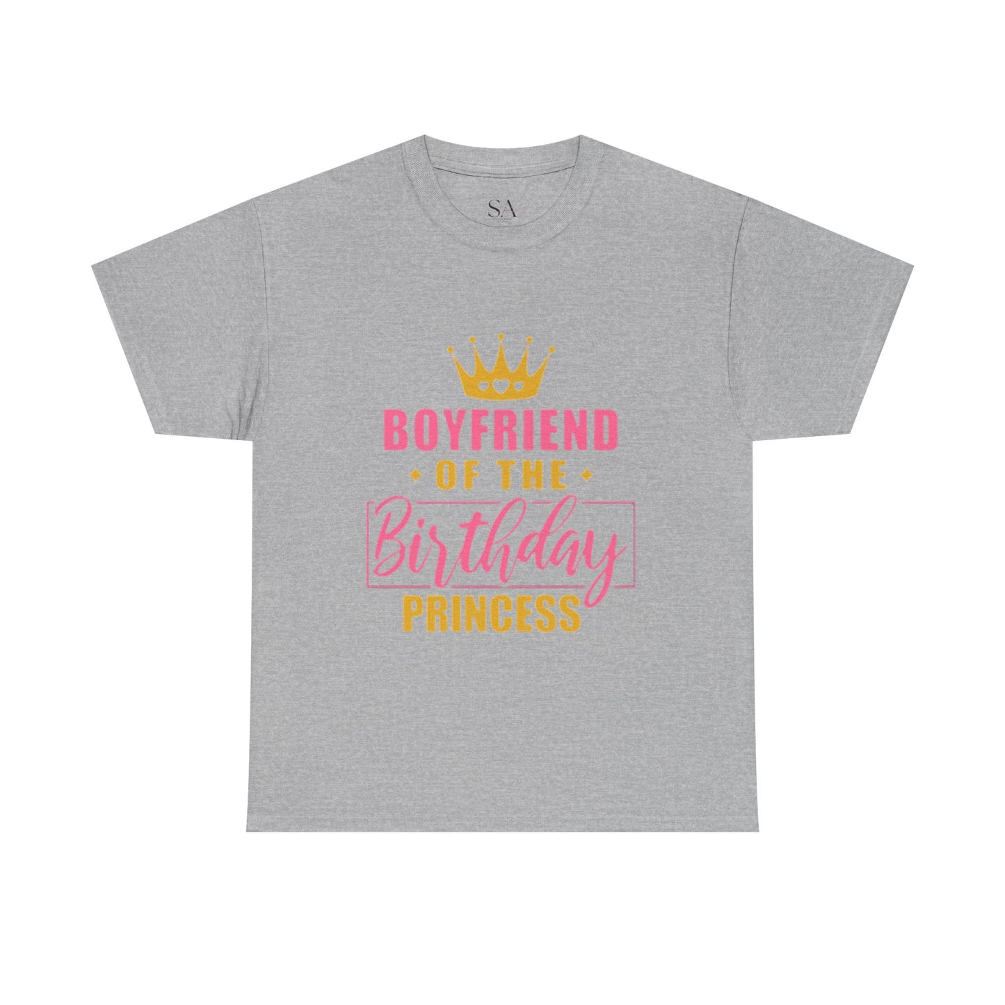 Boyfriend Of The Birthday Princes Unisex T-Shirt