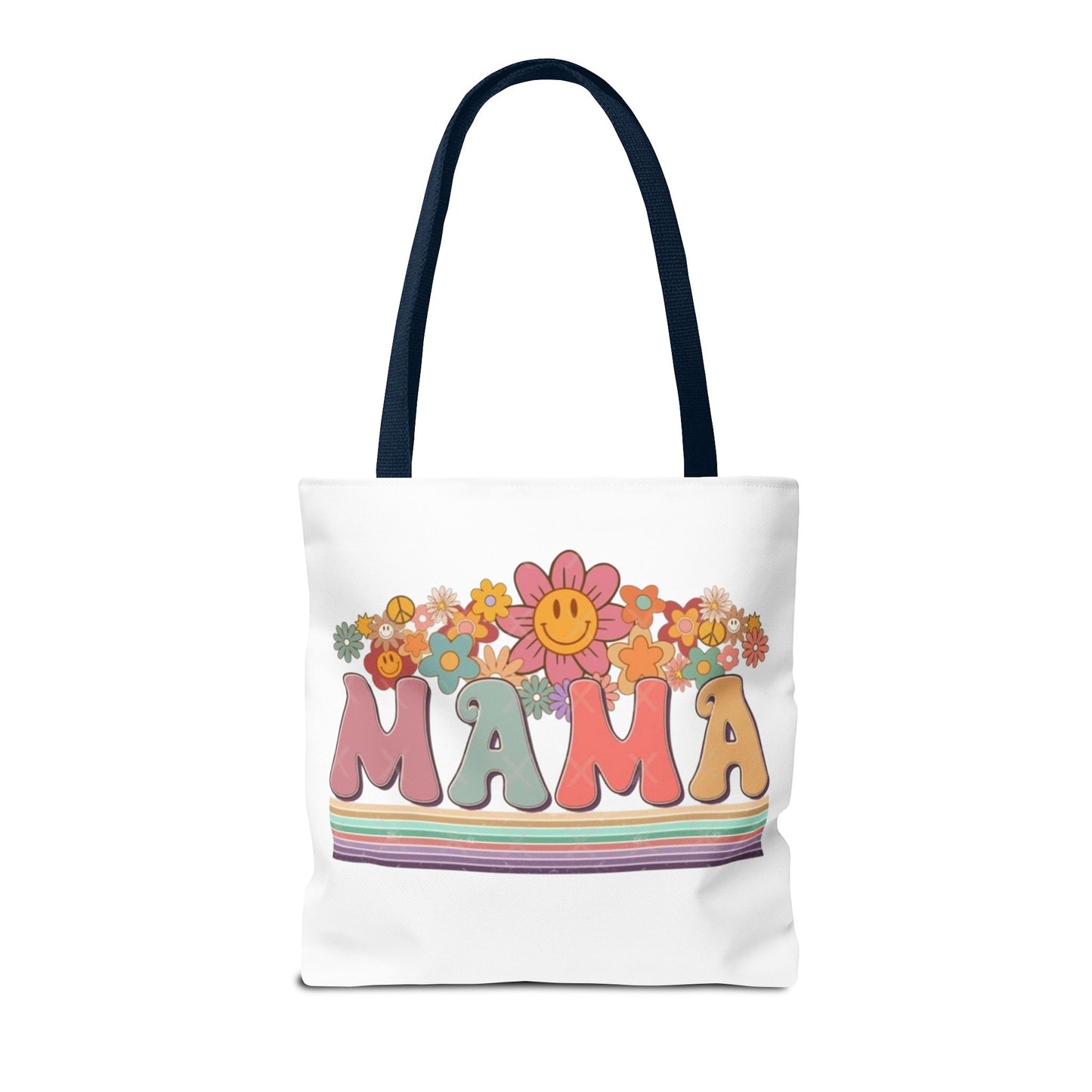 Colorful Floral Mama Tote Bag