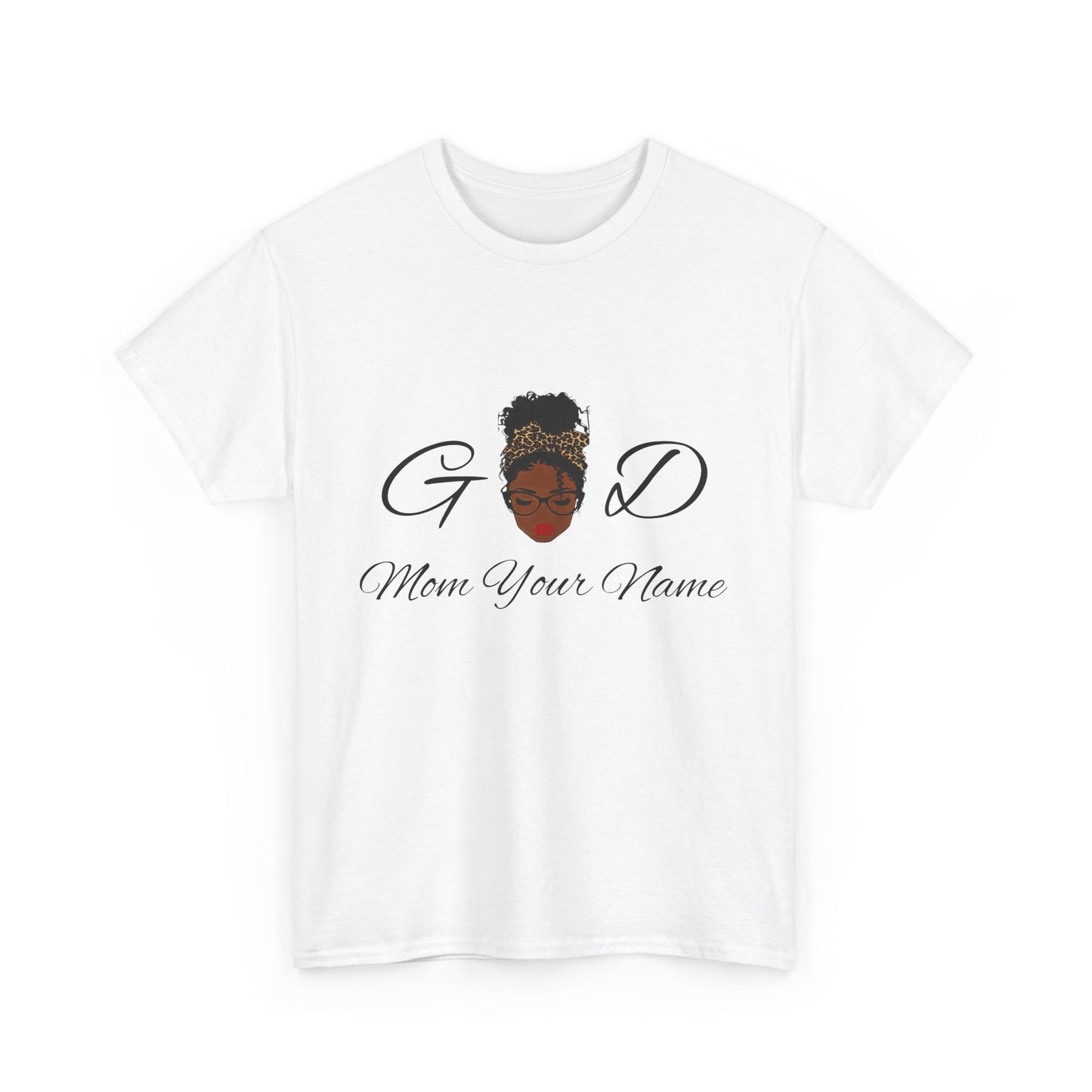 Unisex God Mom Custom Heavy Cotton Tee