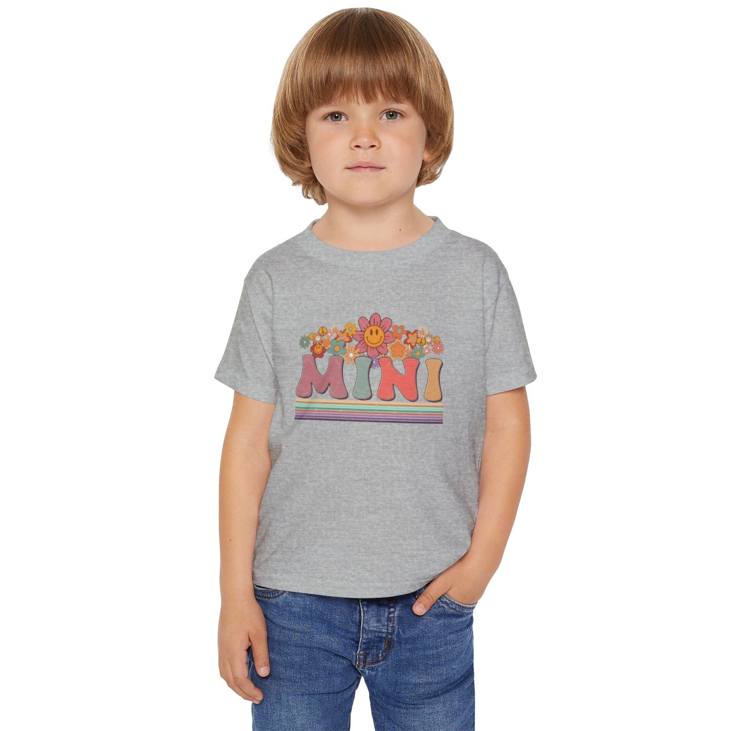 Floral “Mini” Toddler T-Shirt