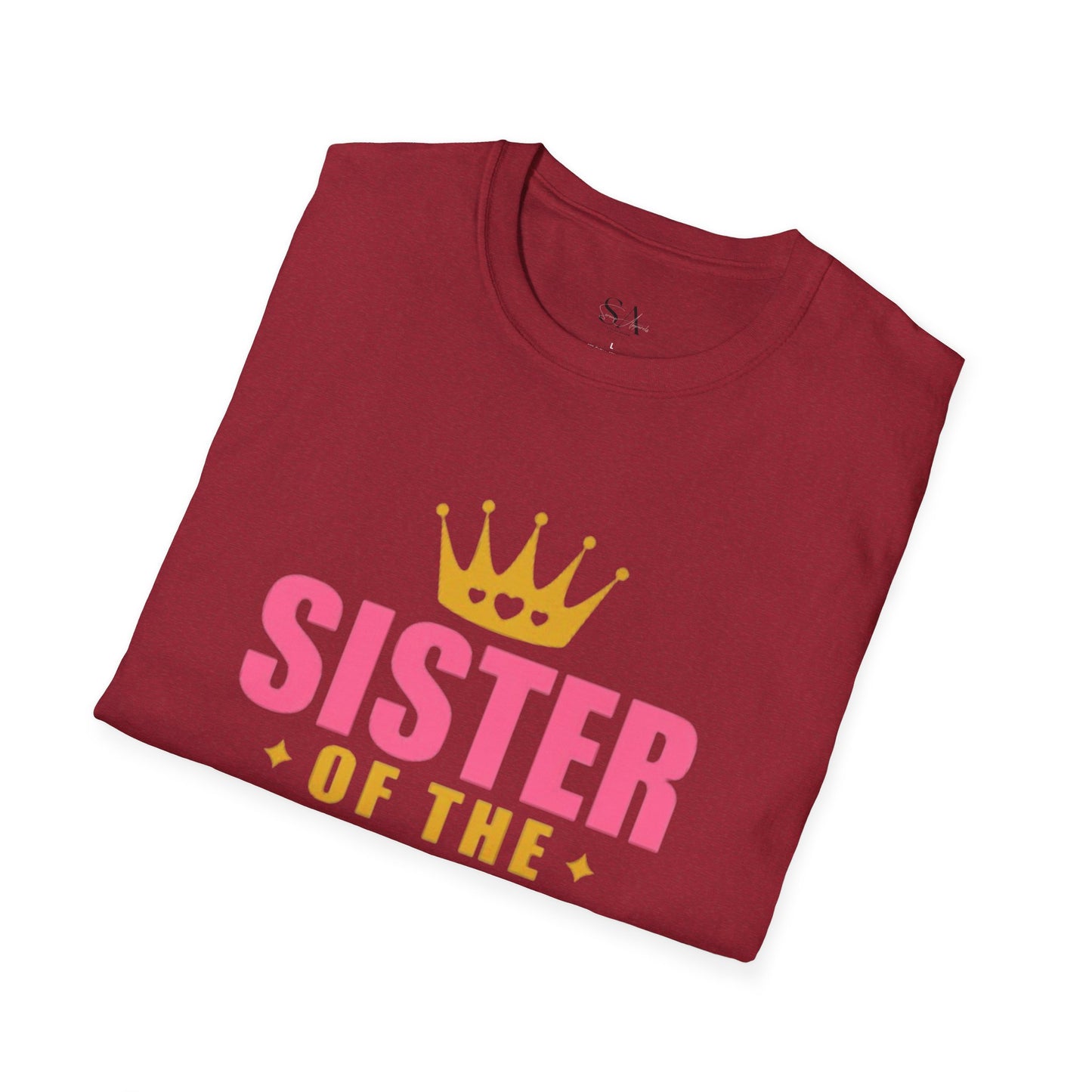 Sister Of The Birthday Princess Unisex T-Shirt