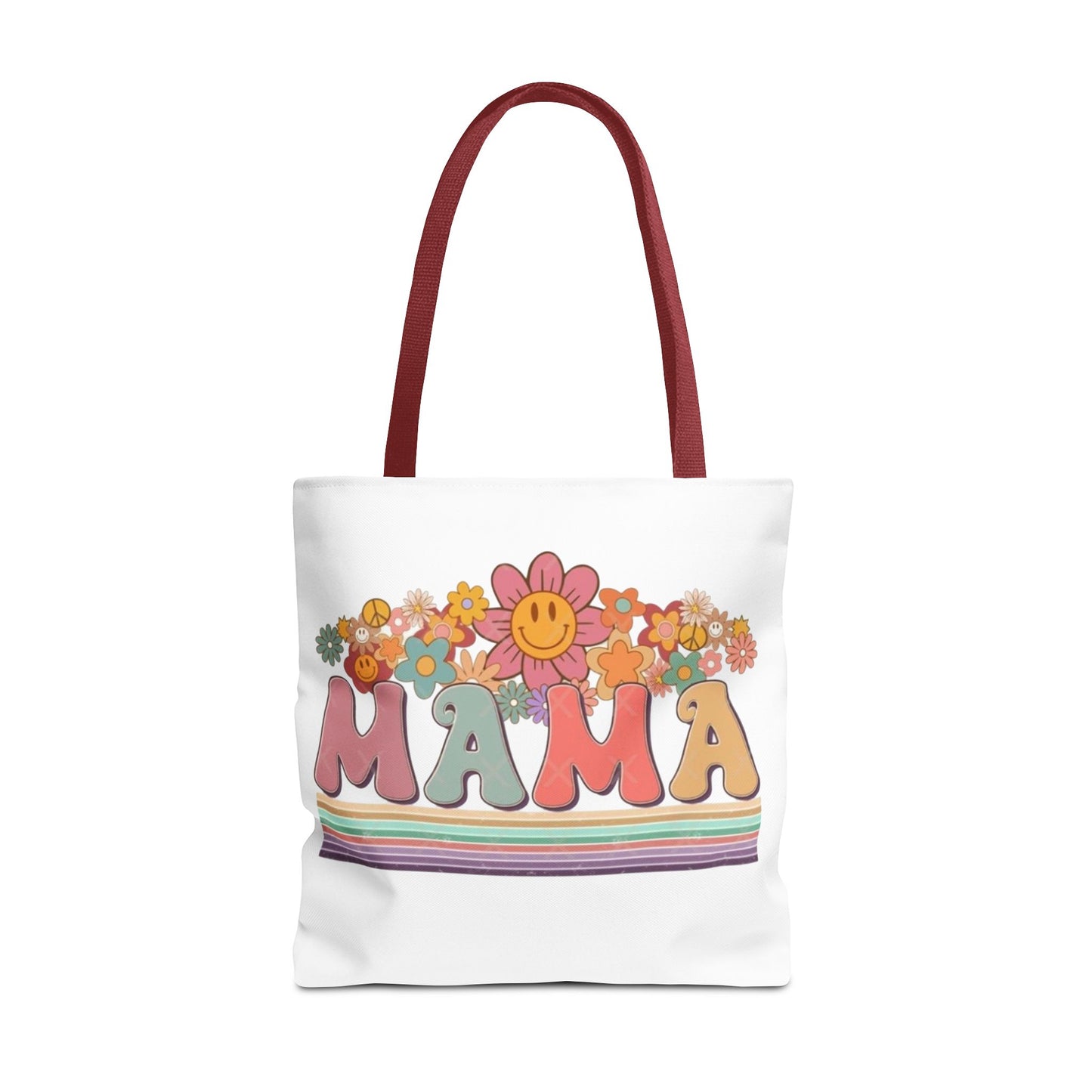 Colorful Floral Mama Tote Bag