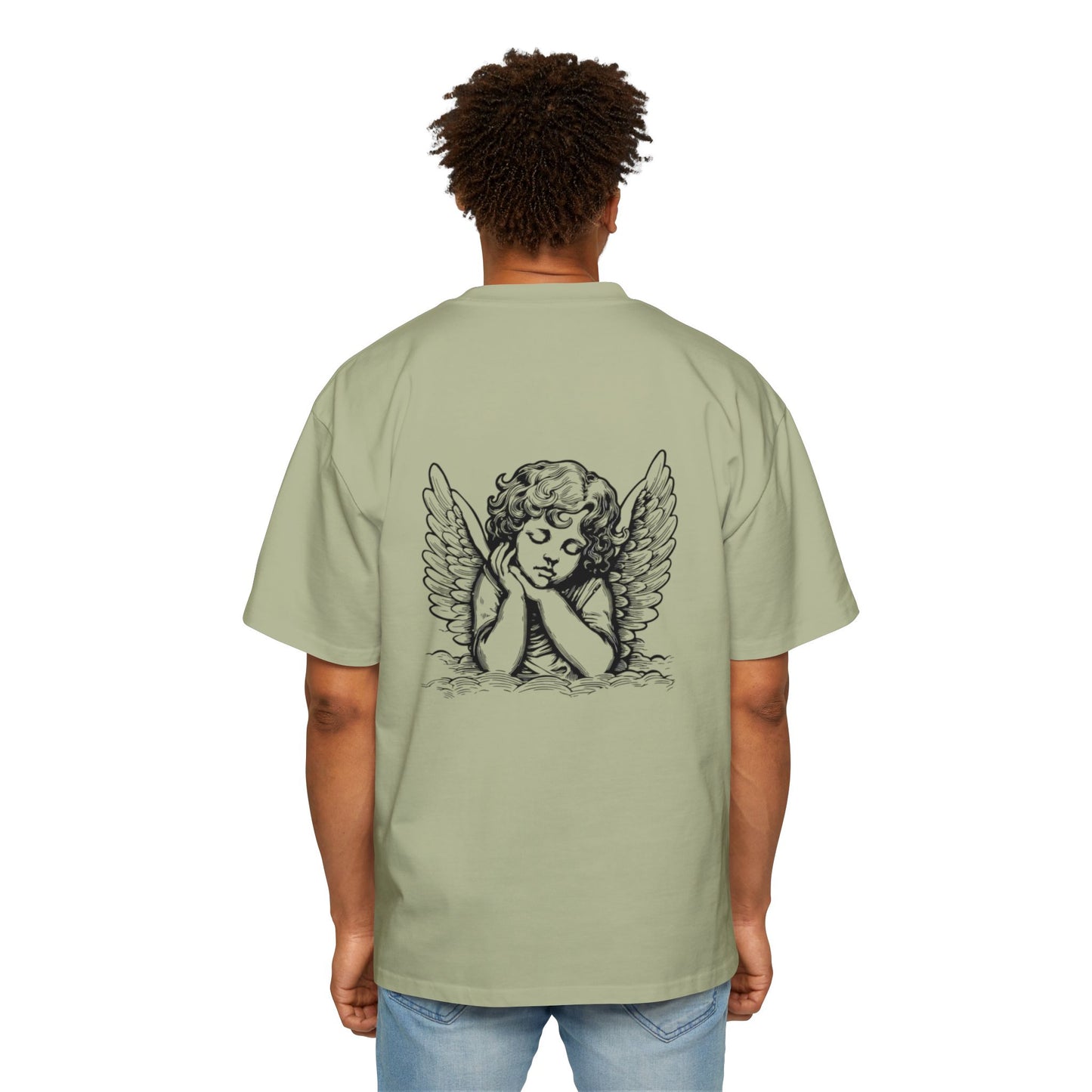 Men's "God Is Bigger Than Your Fear" Overside Tee