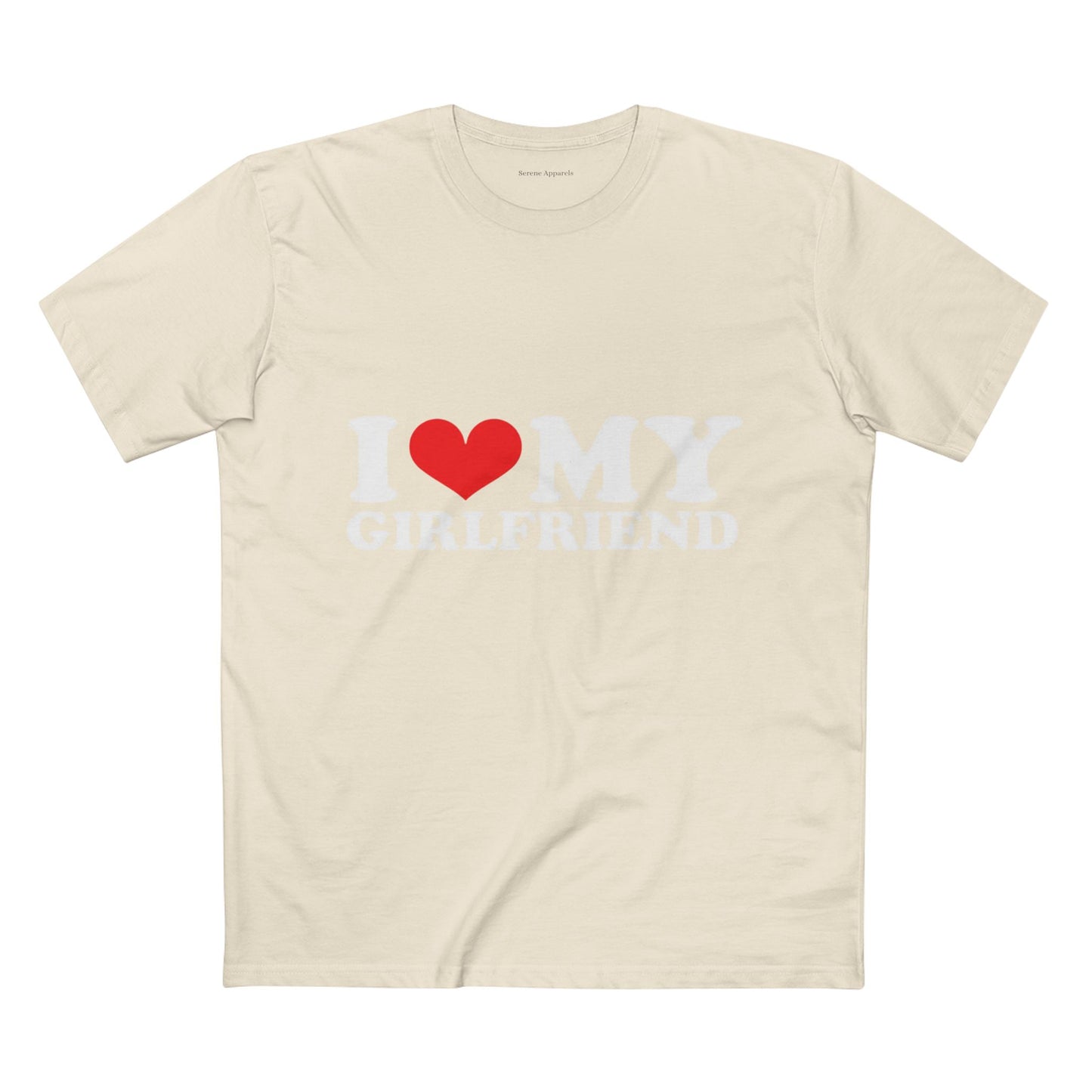 Men’s I ❤️ My Girlfriend Tee Shirt