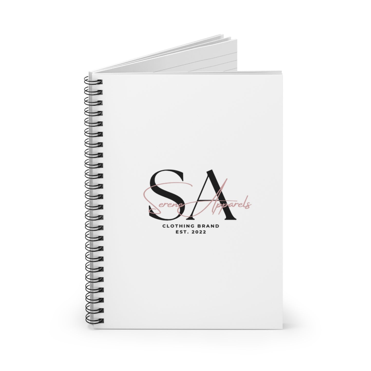 Serene Apparels Spiral Notebook - Ruled Line