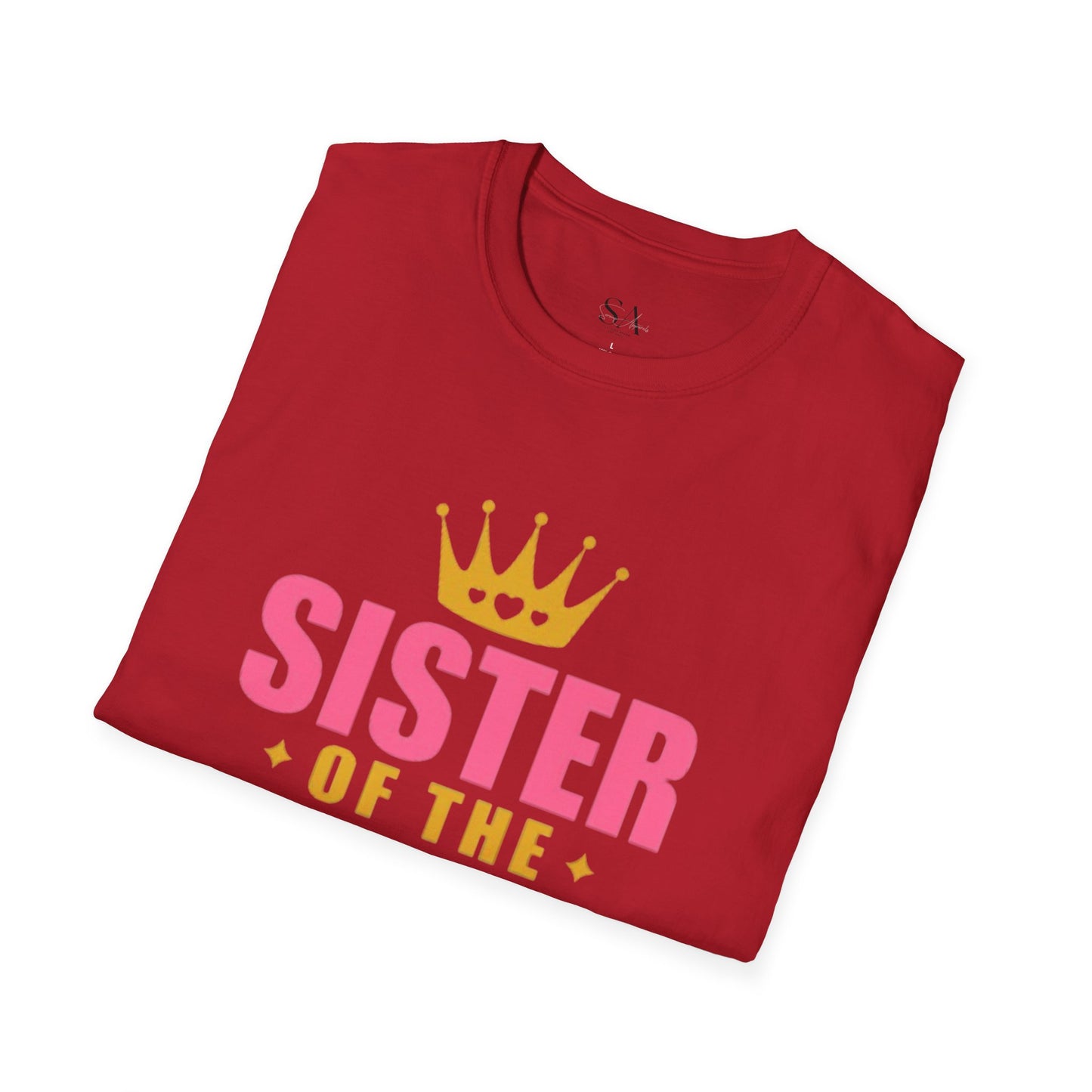 Sister Of The Birthday Princess Unisex T-Shirt