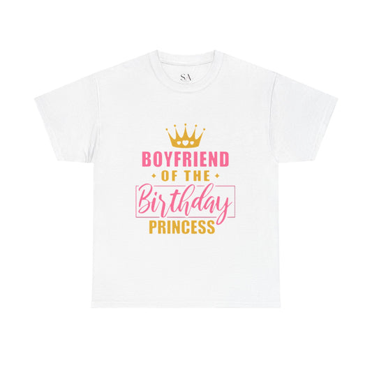 Boyfriend Of The Birthday Princes Unisex T-Shirt