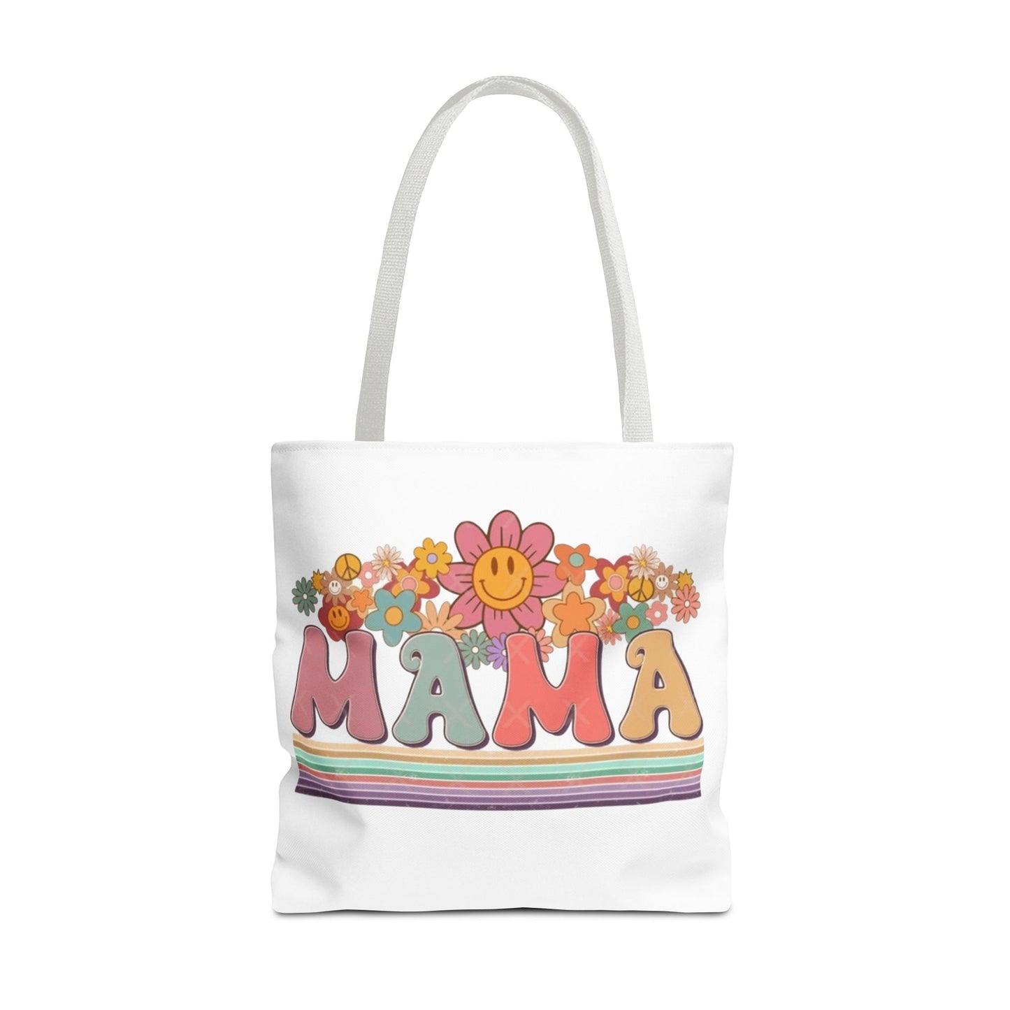 Colorful Floral Mama Tote Bag