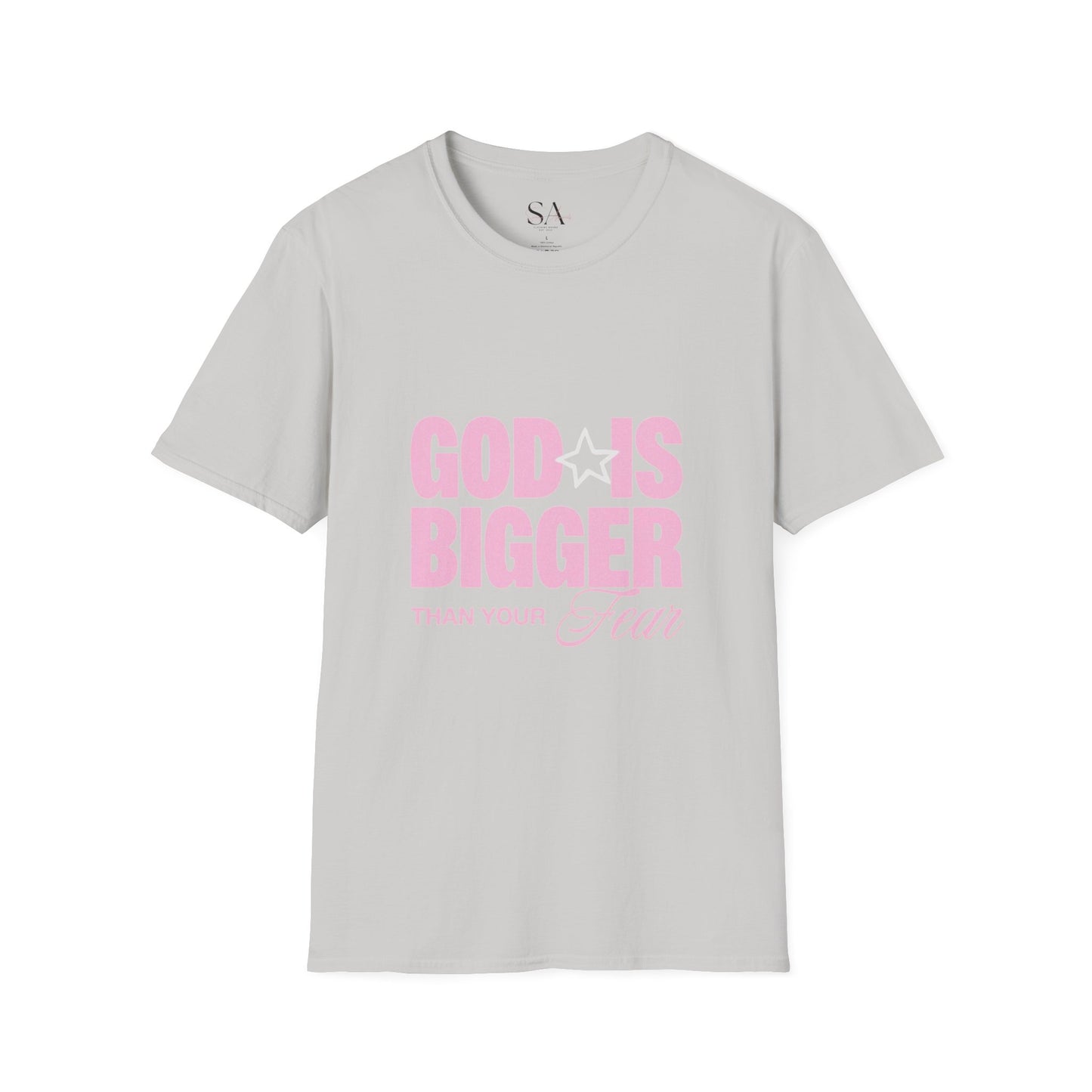 God Is Bigger Than Your Fear Unisex Tee