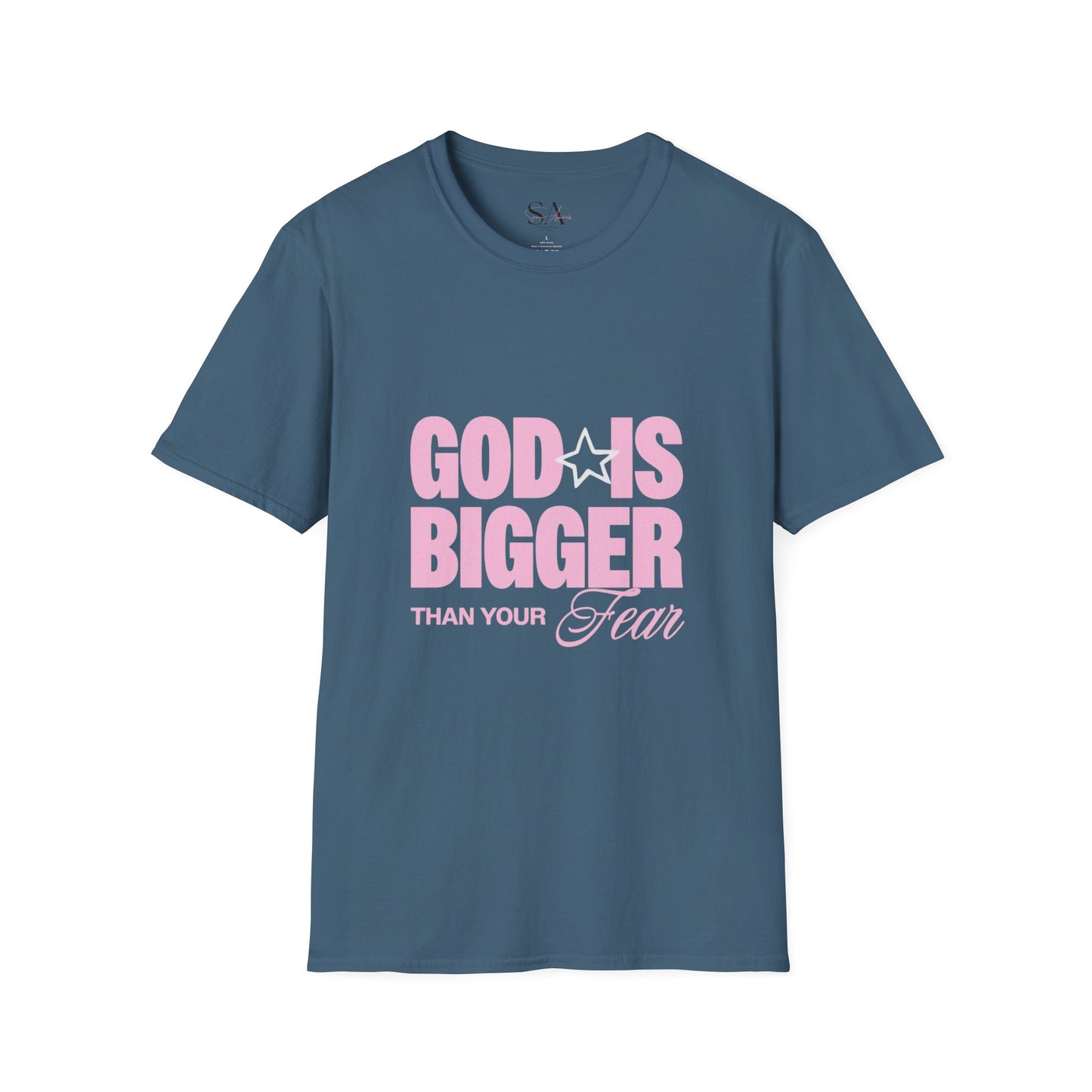 God Is Bigger Than Your Fear Unisex Tee