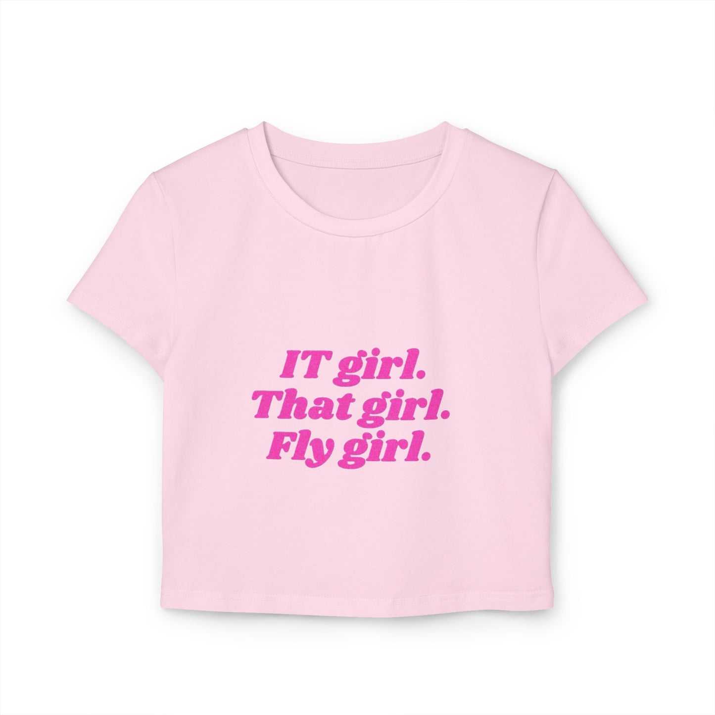 IT GIRL Cropped Tee Shirt