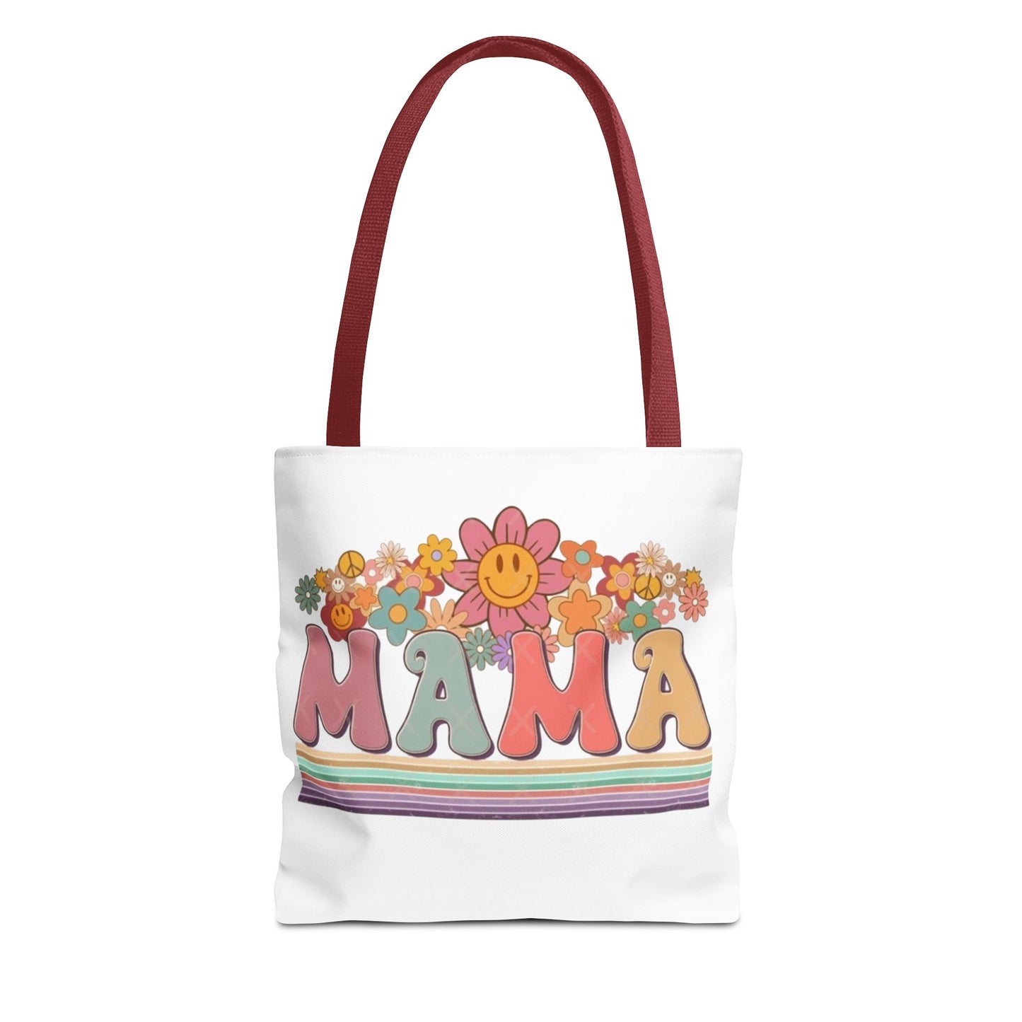 Colorful Floral Mama Tote Bag