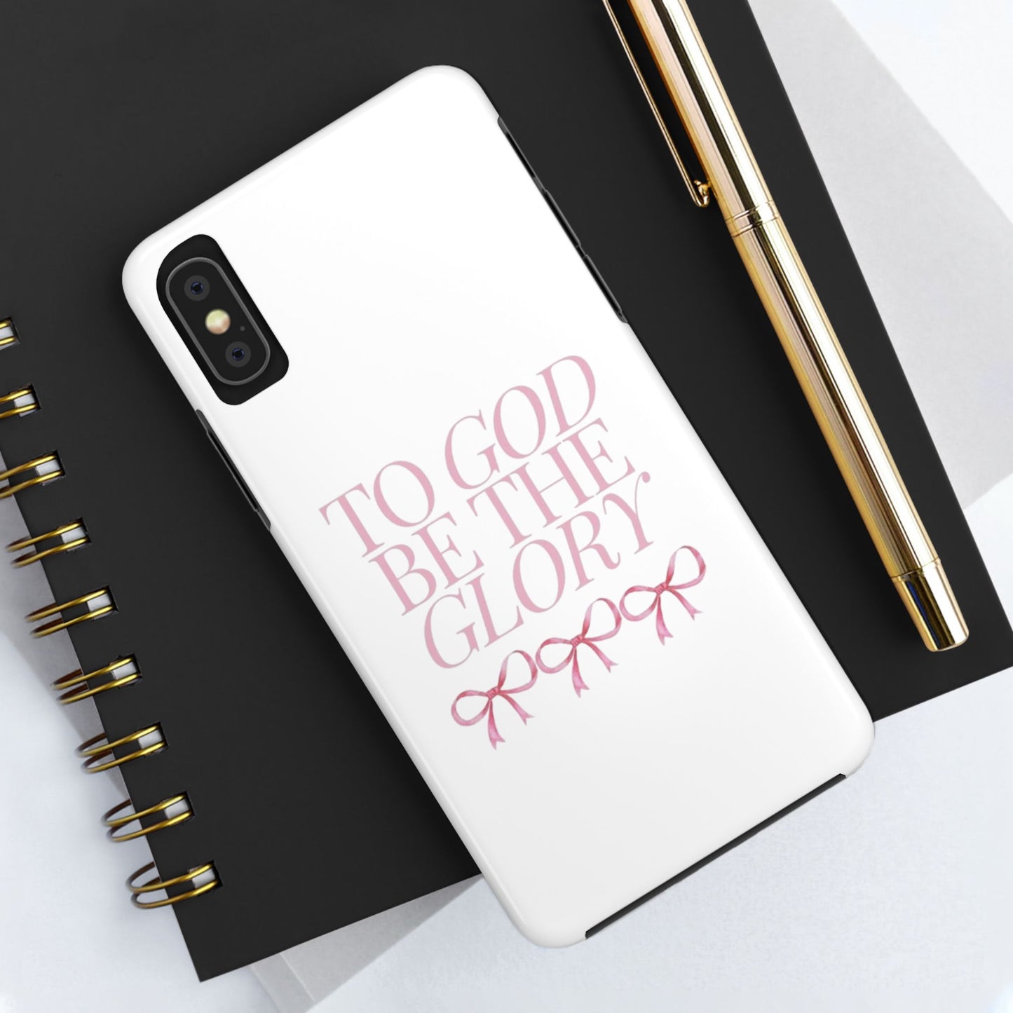 To God Be The Glory Phone Case 🎀