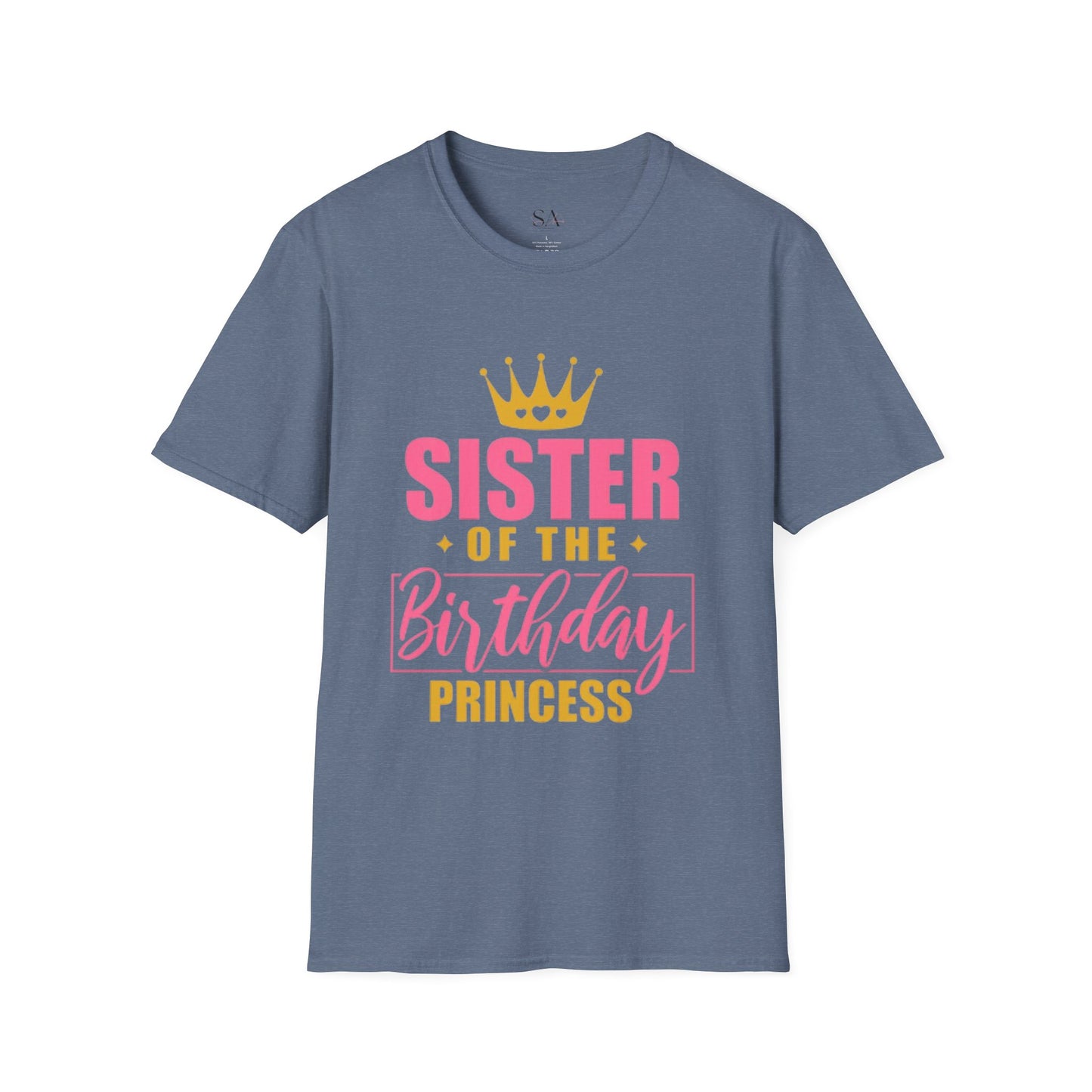 Sister Of The Birthday Princess Unisex T-Shirt