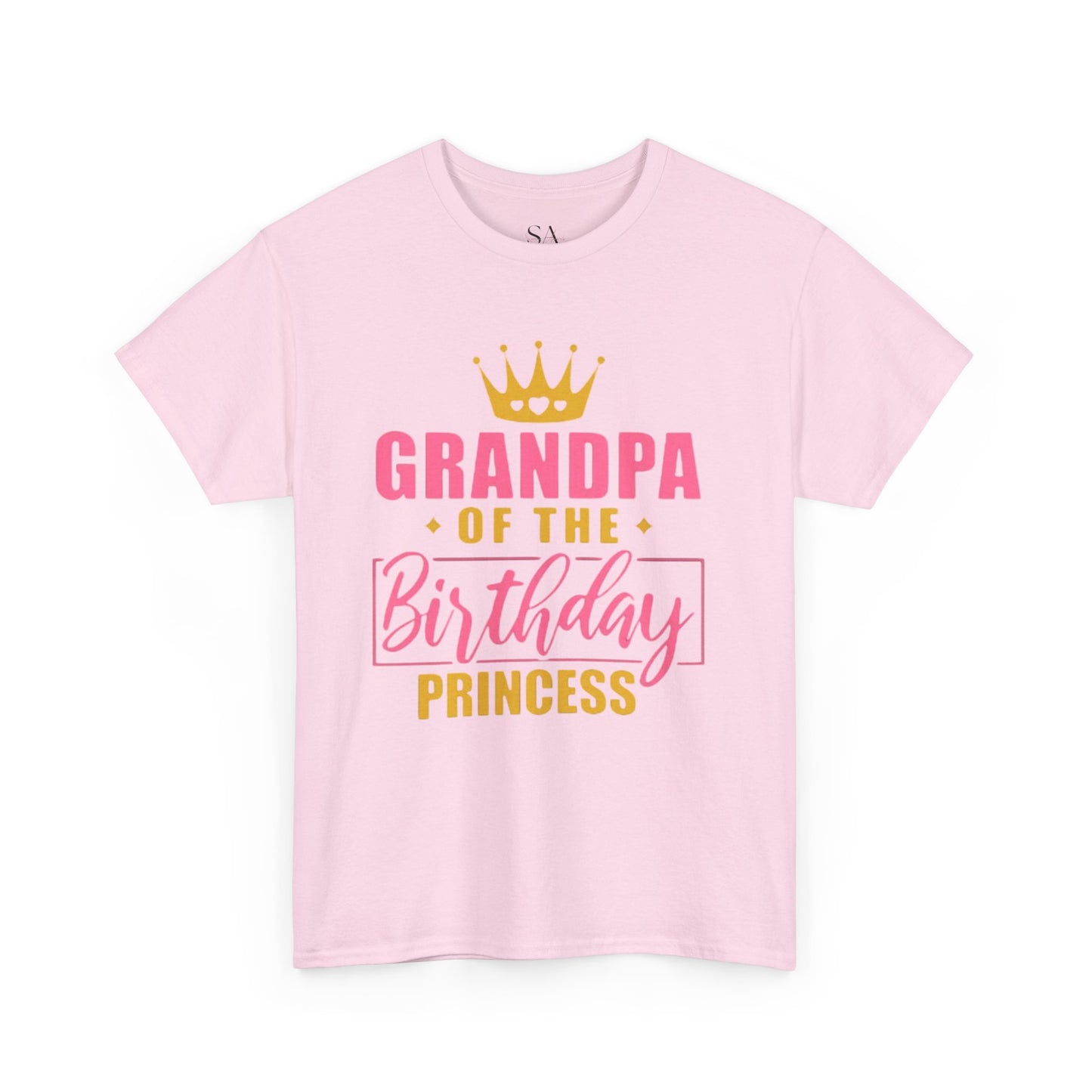 Unisex Grandpa Of The Birthday Princess Shirt