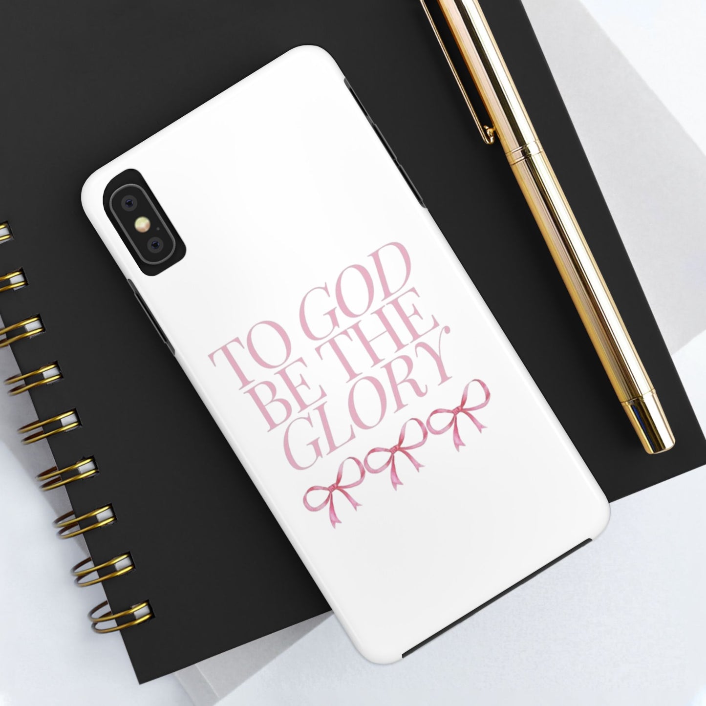 To God Be The Glory Phone Case 🎀