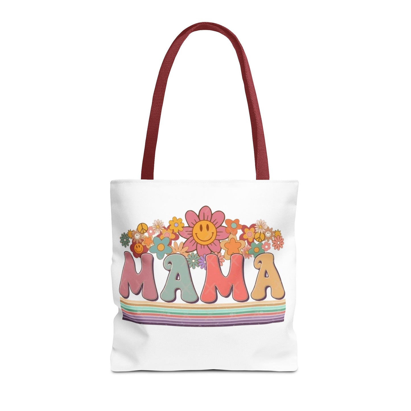 Colorful Floral Mama Tote Bag