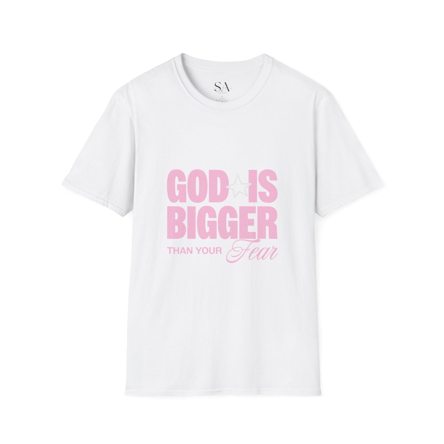God Is Bigger Than Your Fear Unisex Tee