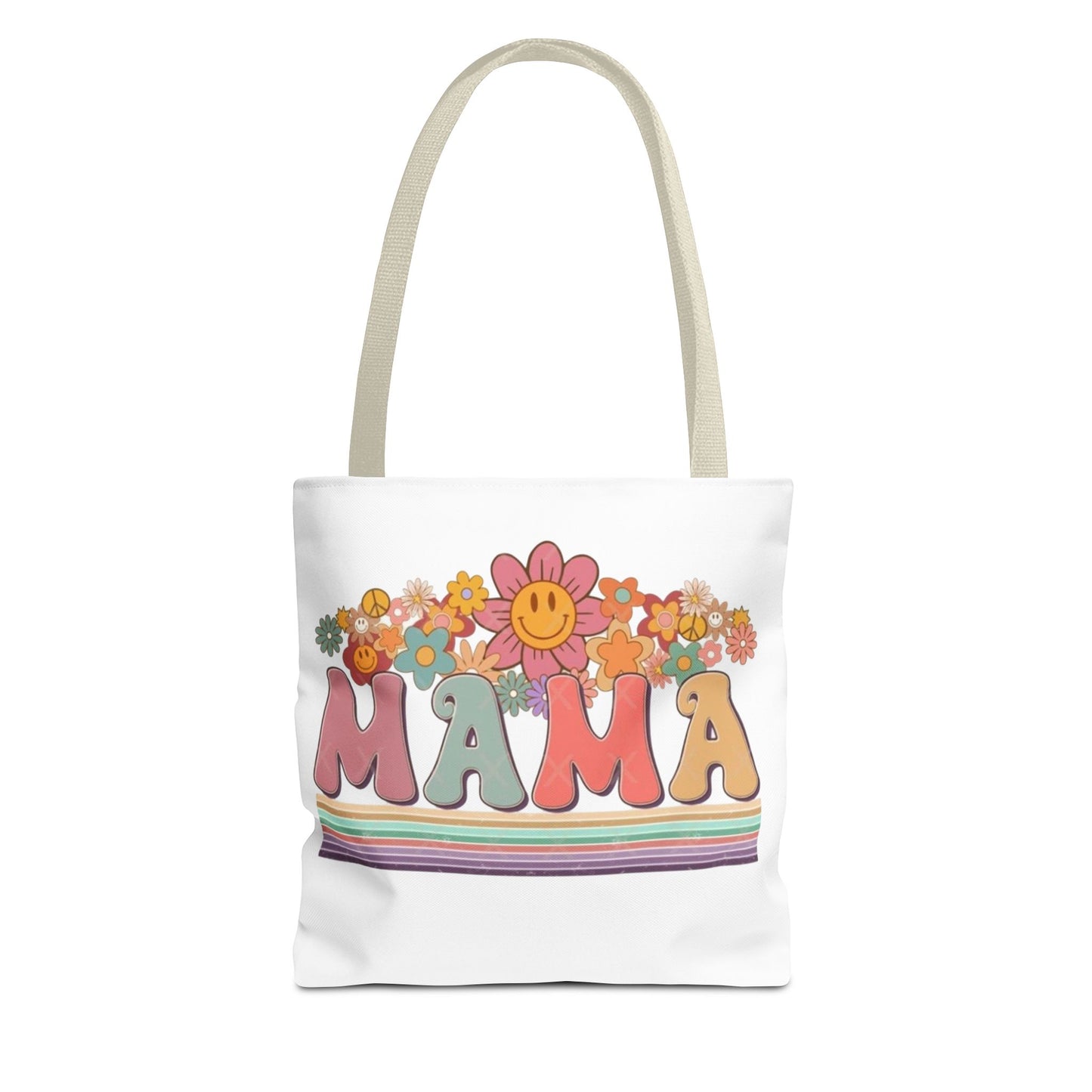 Colorful Floral Mama Tote Bag