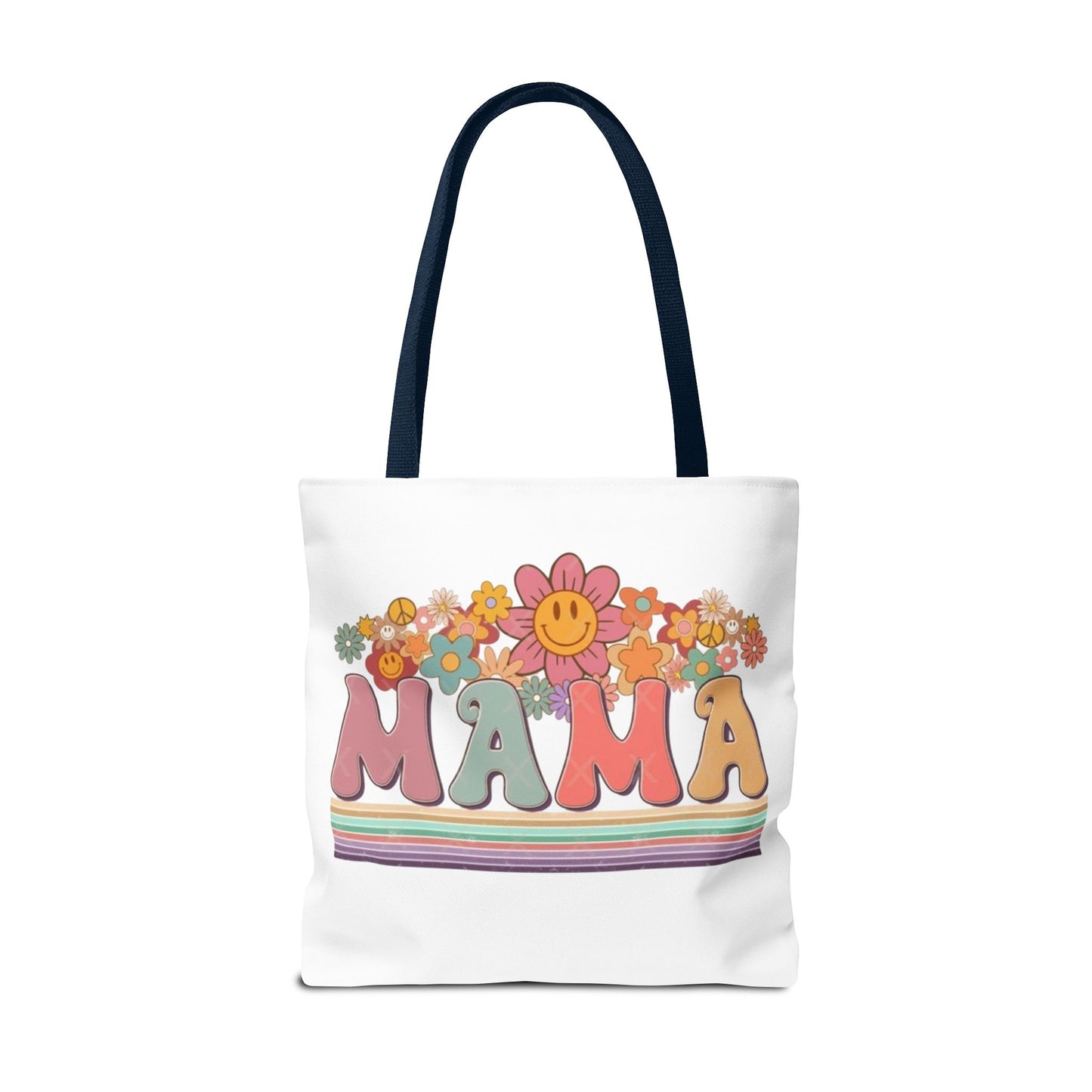 Colorful Floral Mama Tote Bag