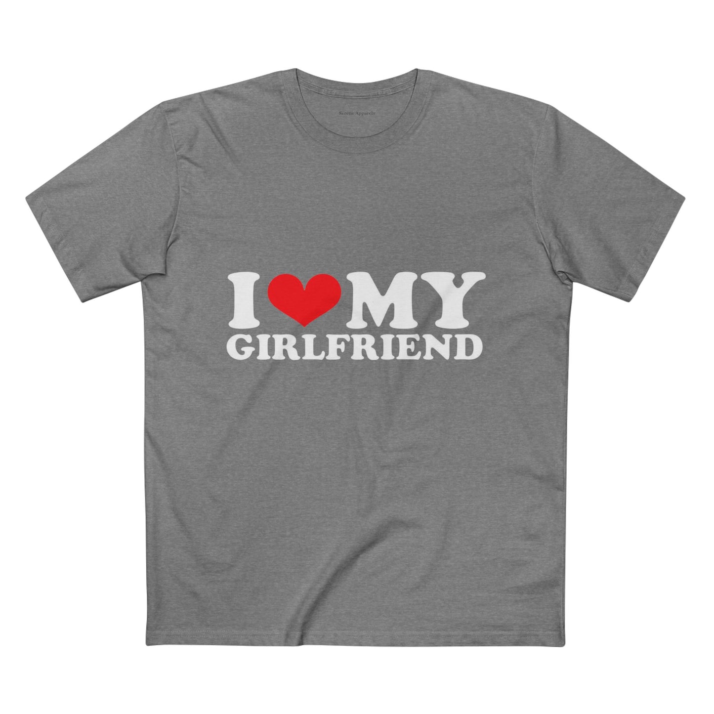 Men’s I ❤️ My Girlfriend Tee Shirt