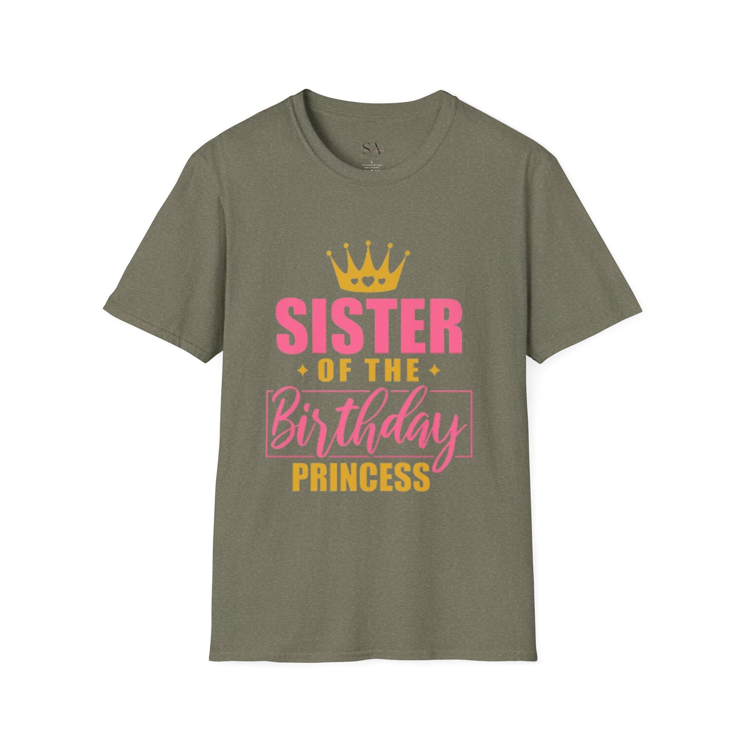 Sister Of The Birthday Princess Unisex T-Shirt