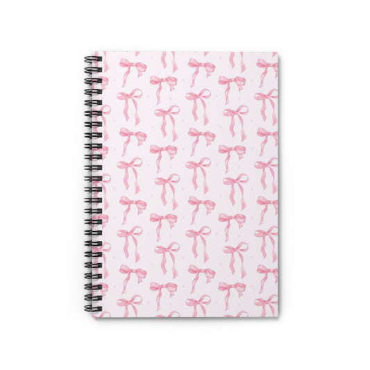 Spiral 🎀 Notebook - Ruled Line