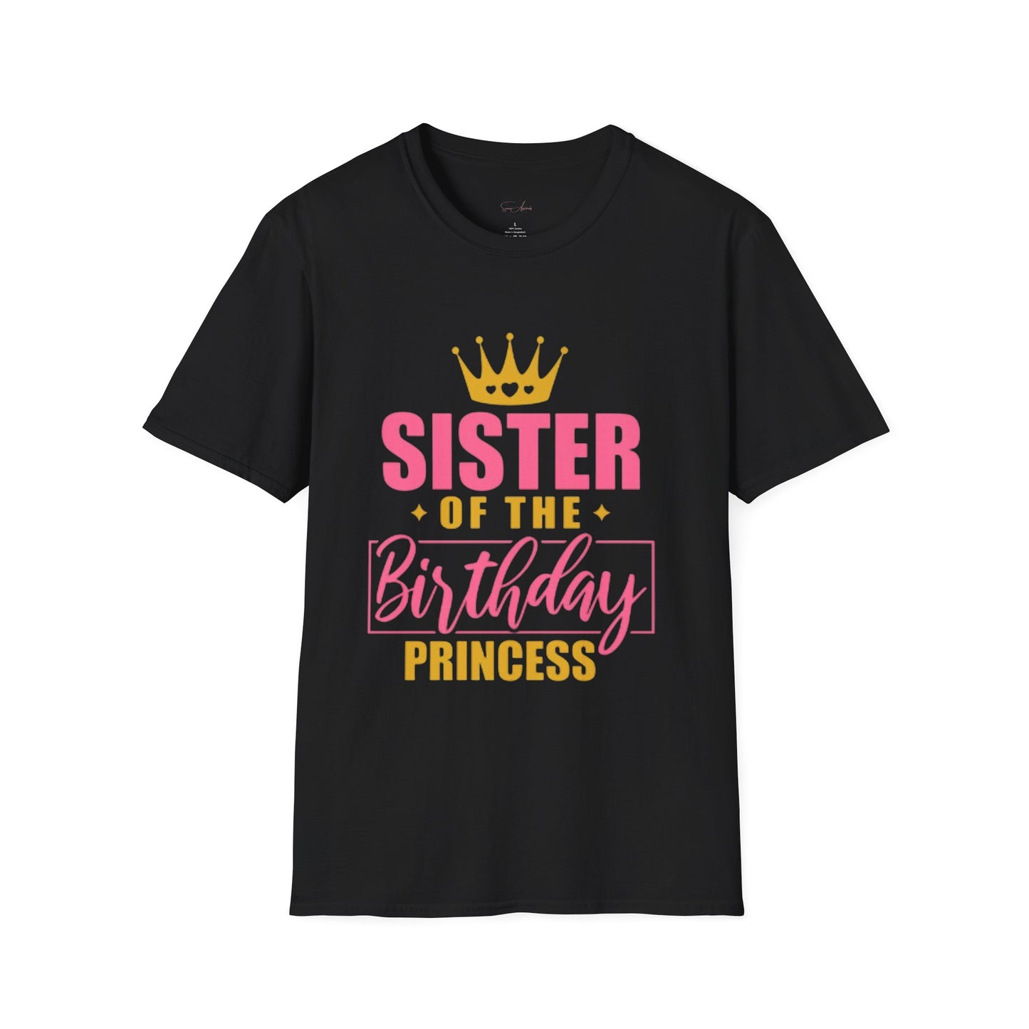 Sister Of The Birthday Princess Unisex T-Shirt
