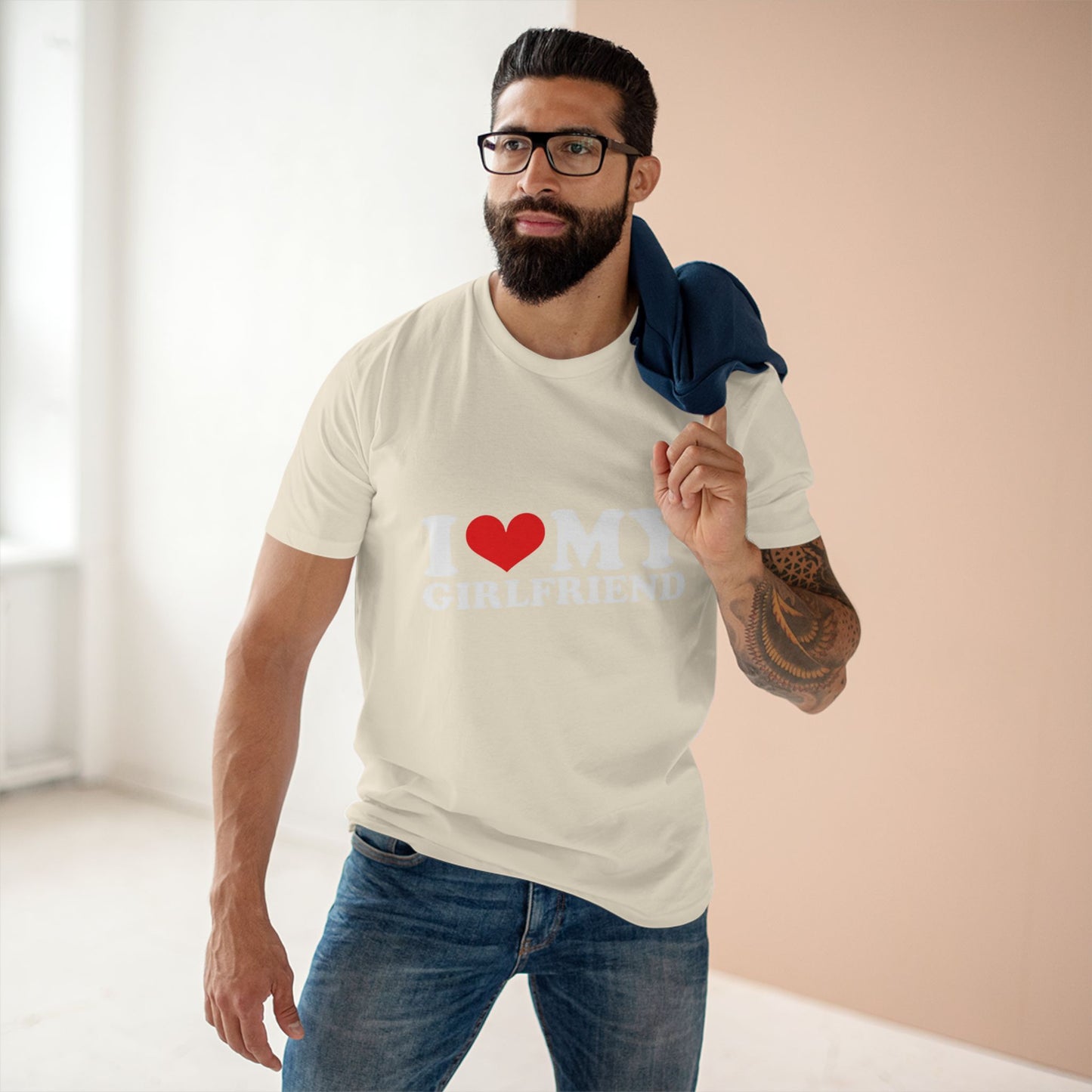 Men’s I ❤️ My Girlfriend Tee Shirt